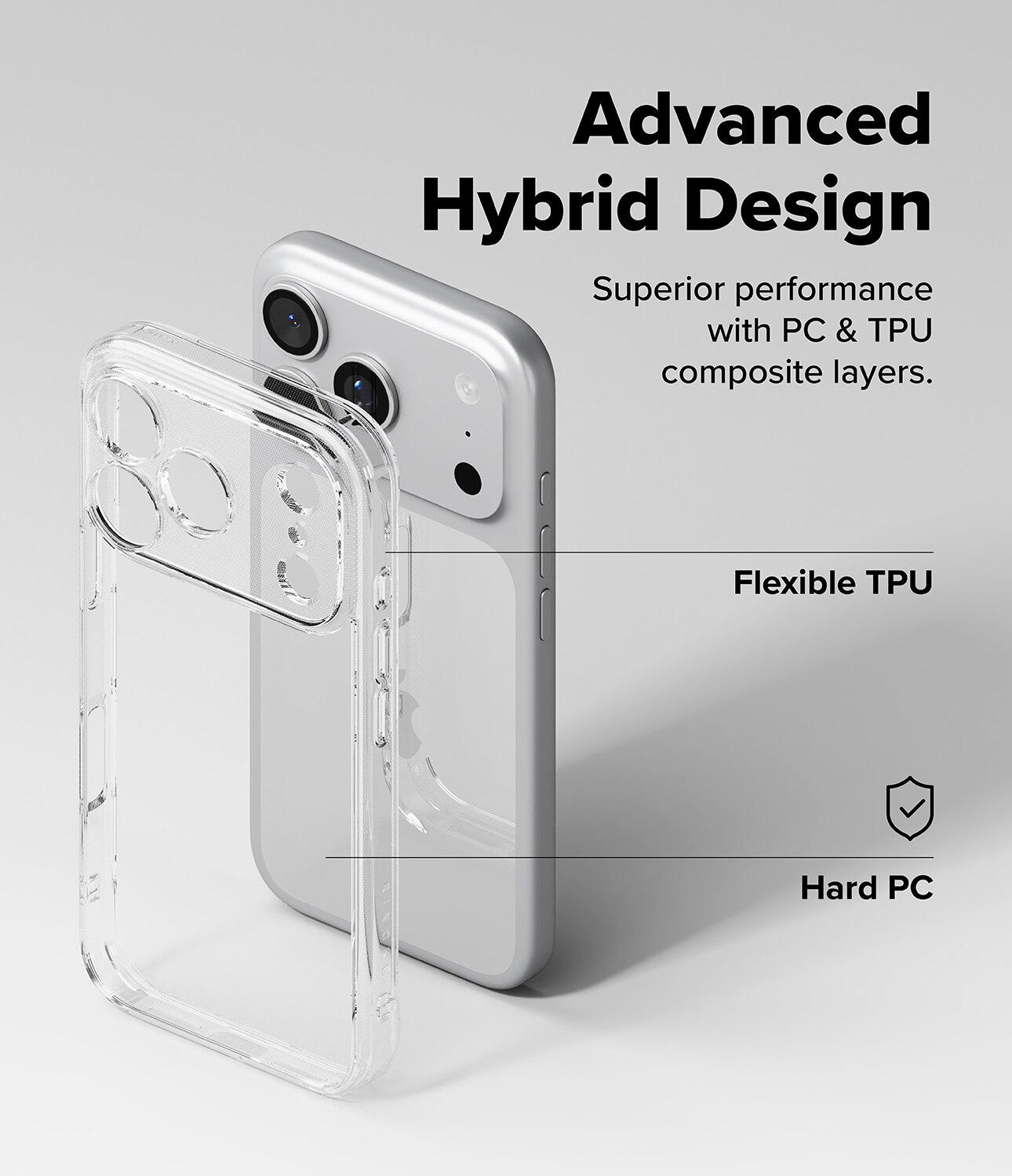Fusion Case iPhone 17 Pro Max Clear