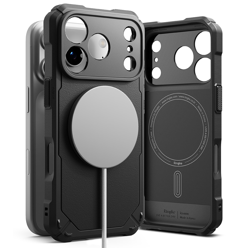 Rugged Gear Magnetic Case iPhone 17 Pro Black