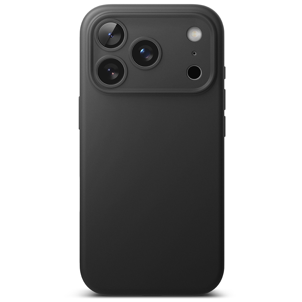 Silicone Magnetic Case iPhone 17 Pro Max Black