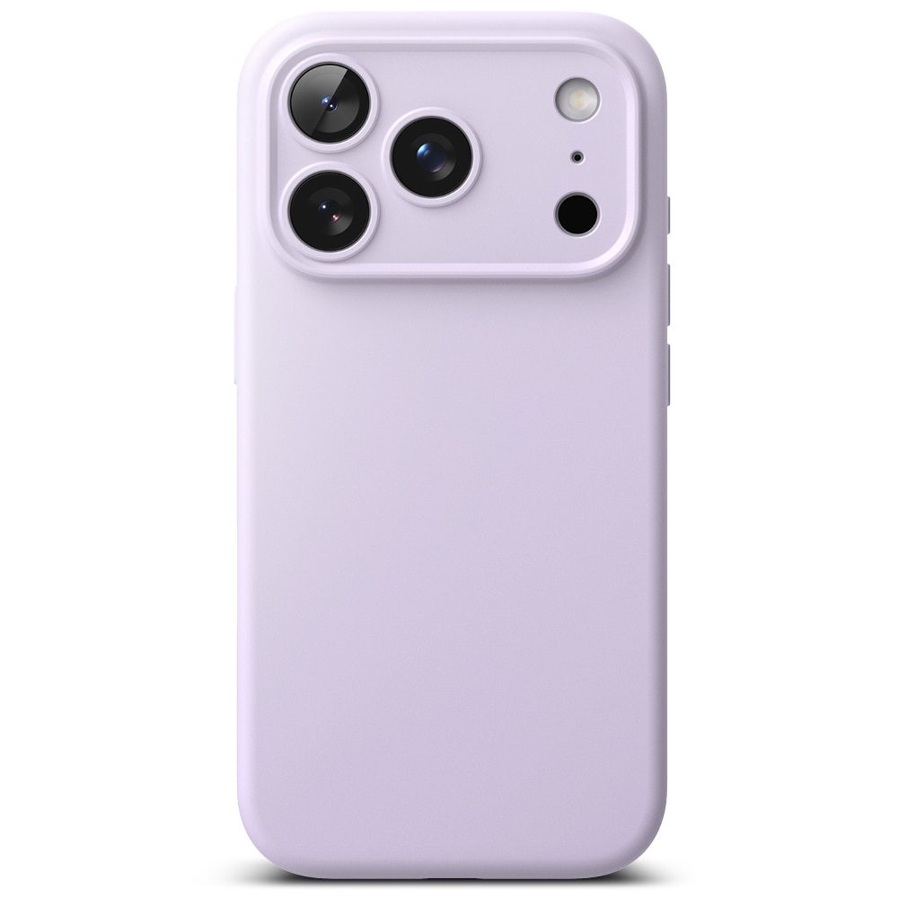 Silicone Magnetic Case iPhone 17 Pro Max Light Purple