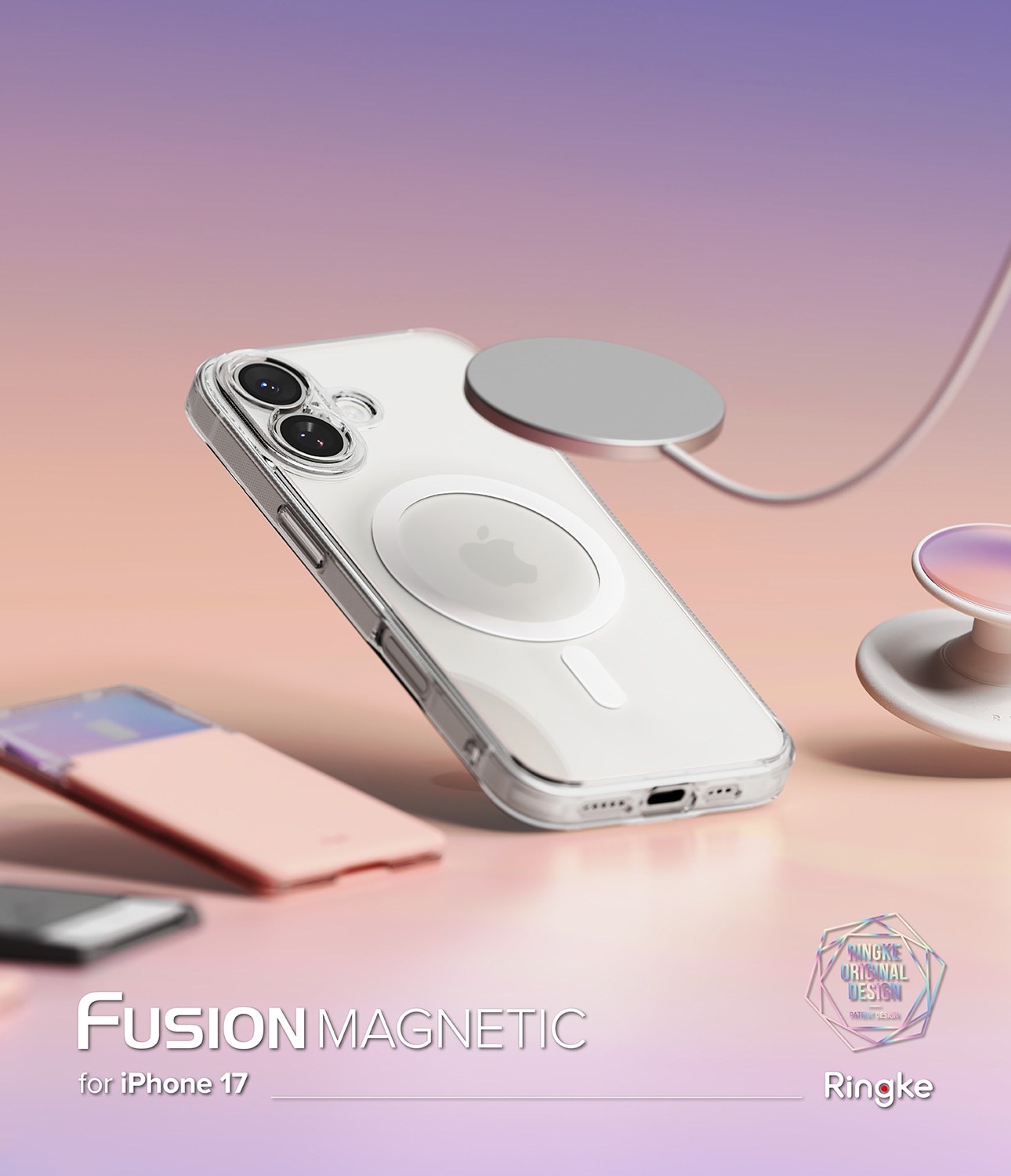 Fusion Magnetic Case iPhone 17 Kirkas