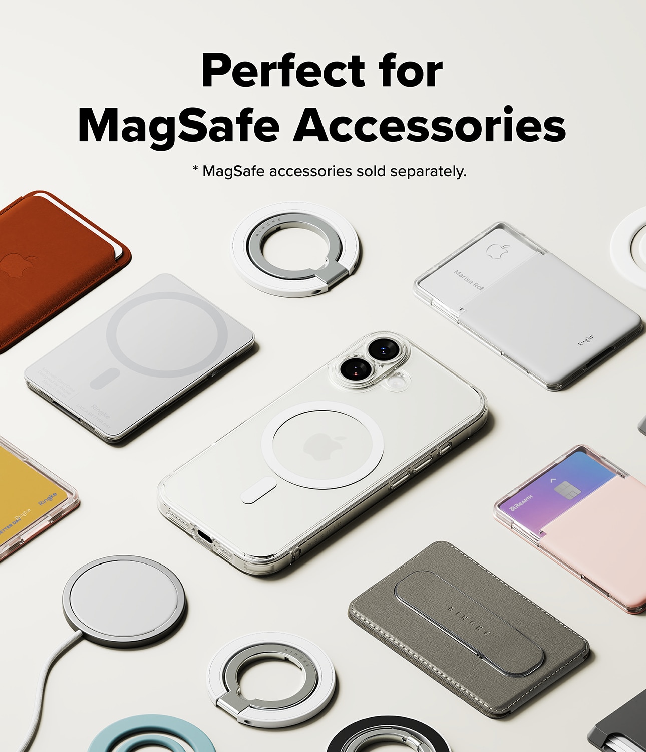 Fusion Magnetic Case iPhone 17 Kirkas