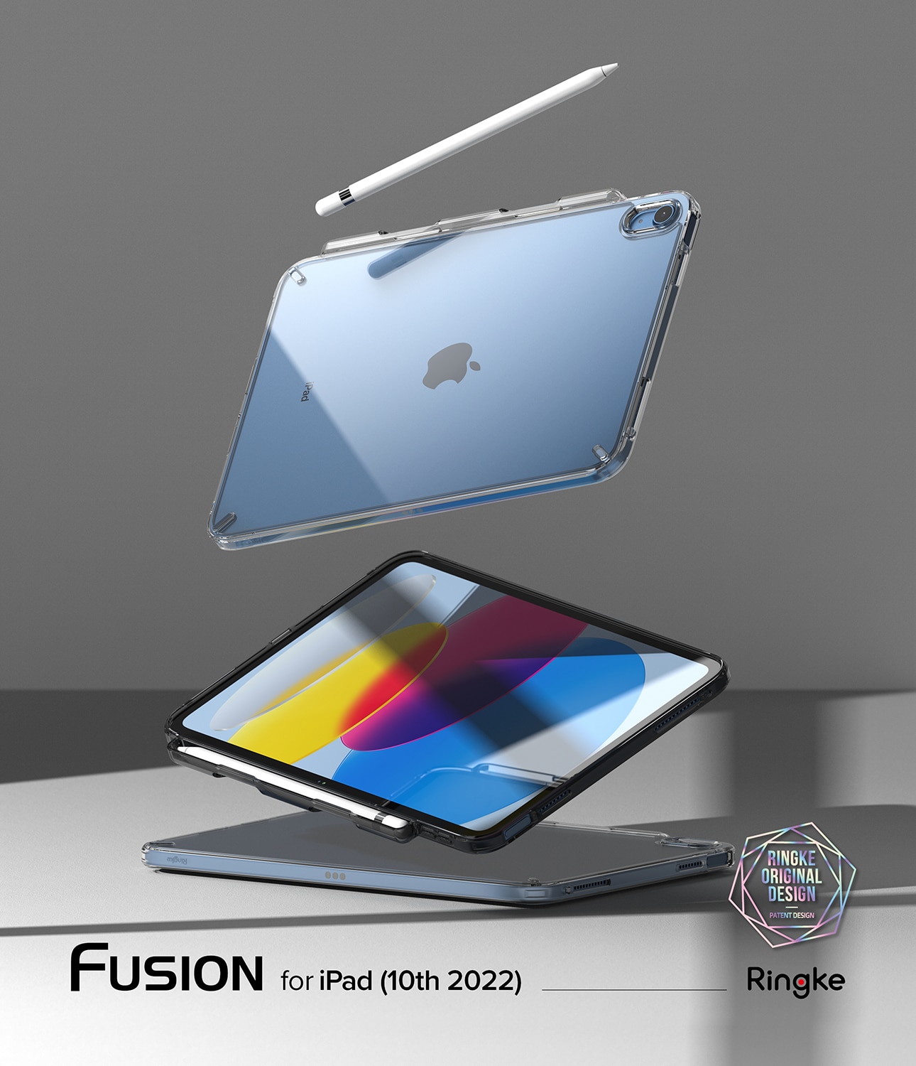 Fusion Case iPad 10.9 10th Gen (2022) Clear