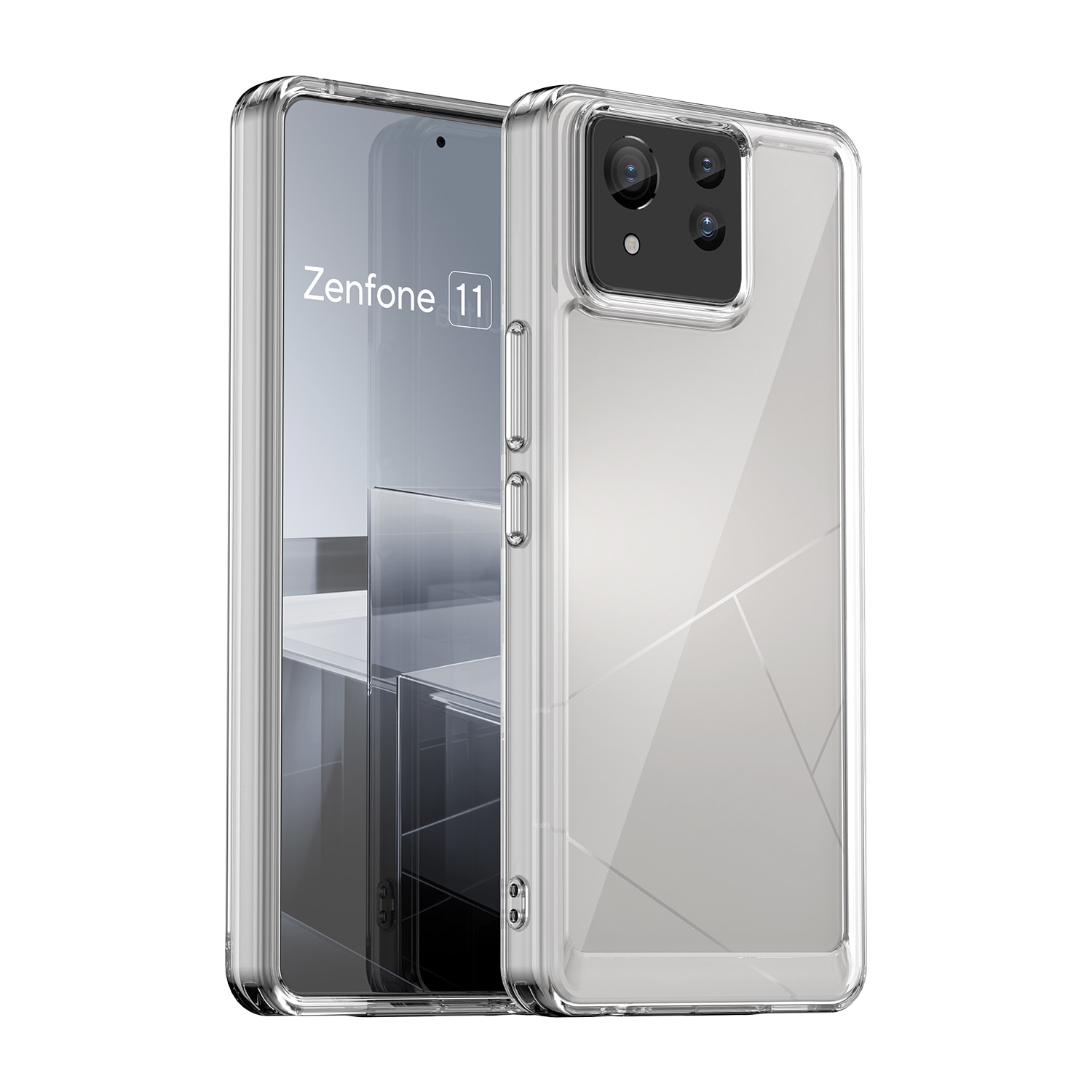 Crystal Hybrid Case Asus Zenfone 11 Ultra läpinäkyvä