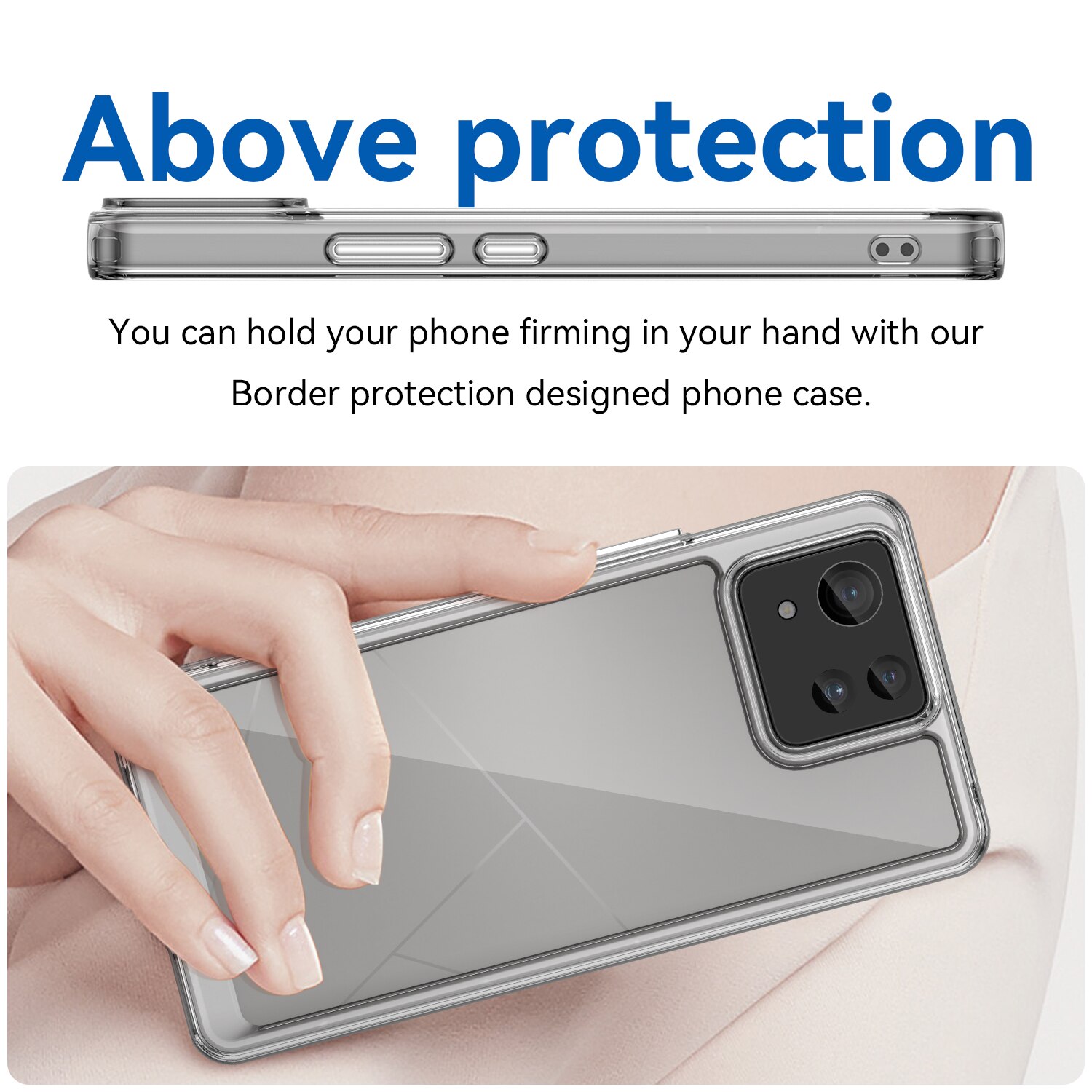 Crystal Hybrid Case Asus Zenfone 11 Ultra läpinäkyvä