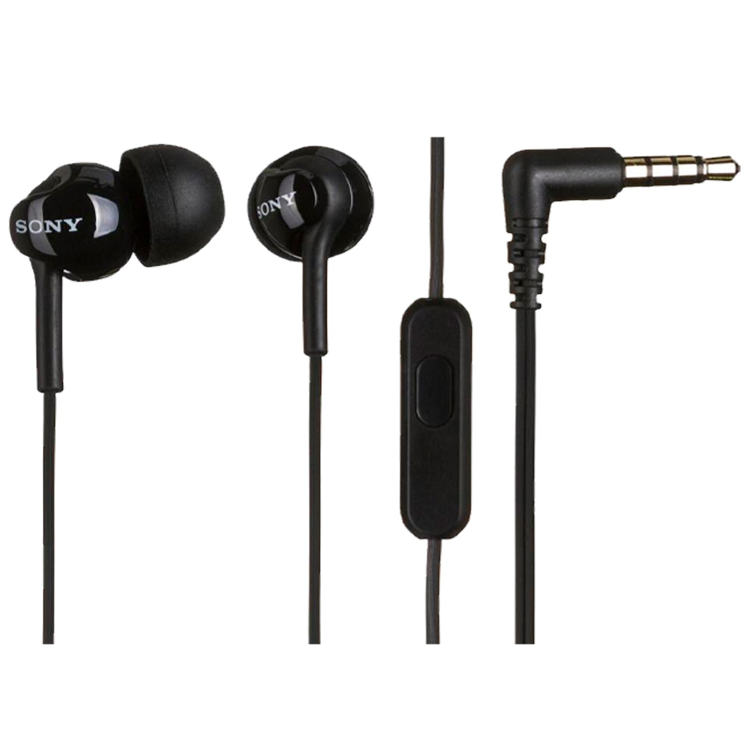 Sony Langalliset kuulokeet Musta