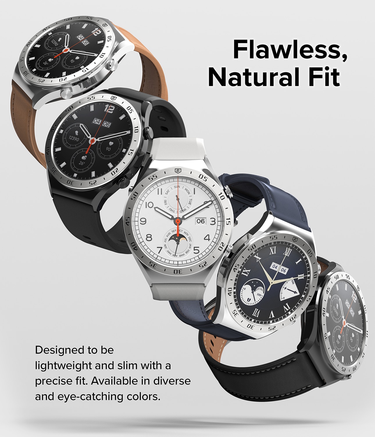 Bezel Styling Xiaomi Watch S1 Silver