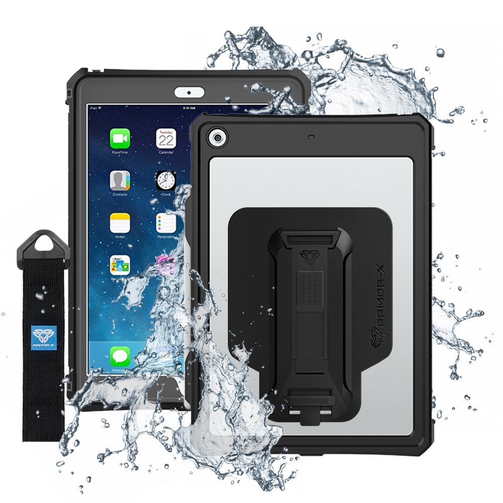 MX Waterproof Case iPad 10.2 9th Gen (2021) Clear/Black