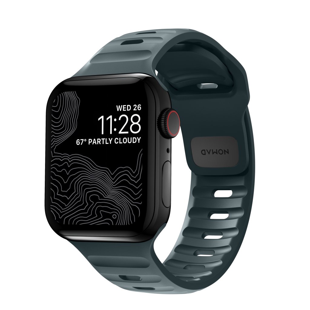 Apple Watch 45mm Series 8 Sport Band Marine Blue