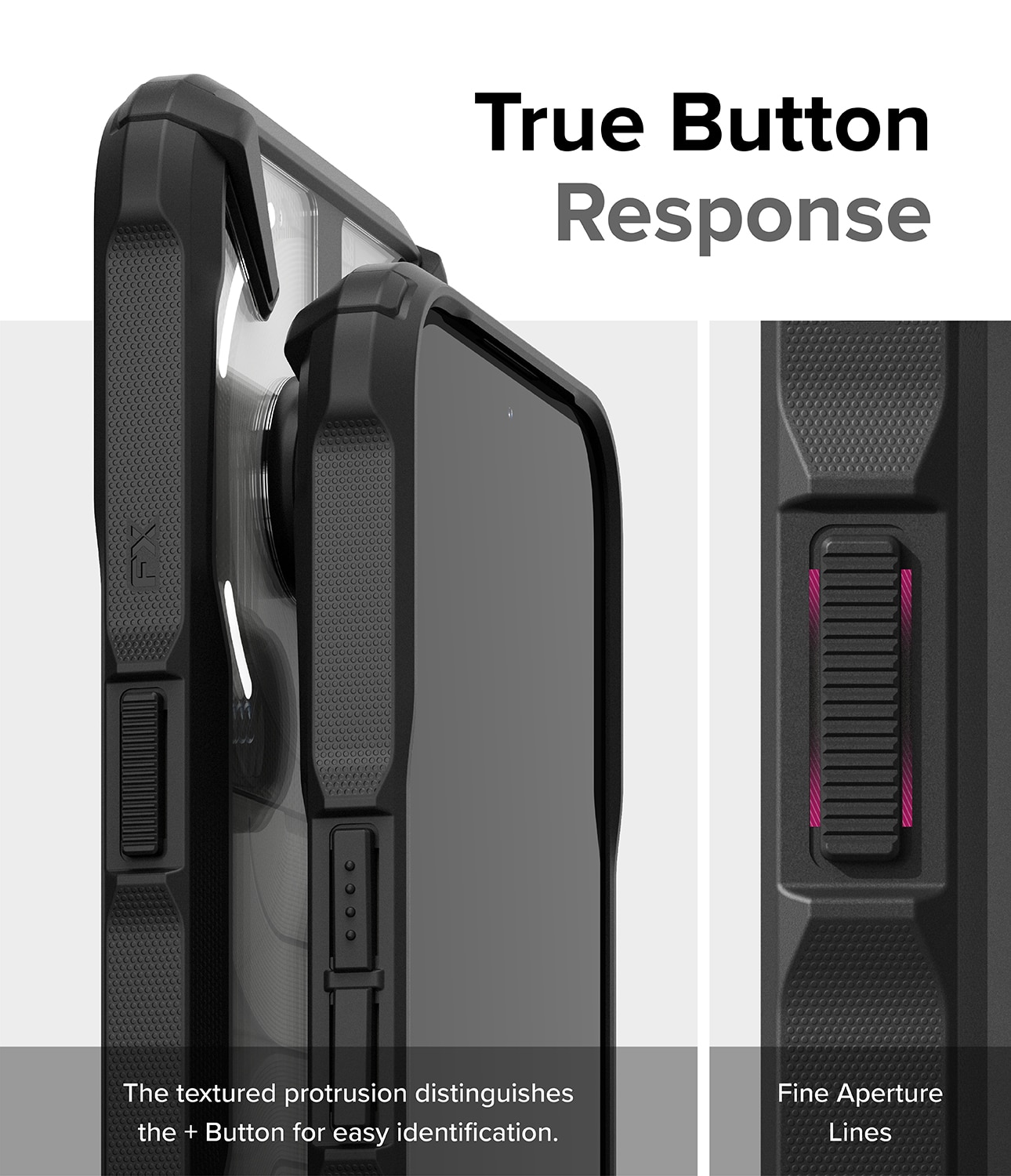 Fusion X Case Nothing Phone 2a musta