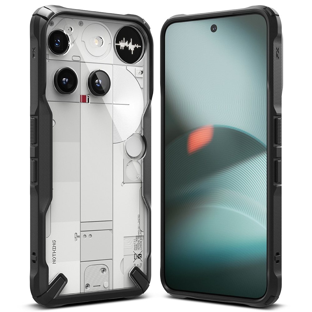 Fusion X Case Nothing Phone 3 Musta