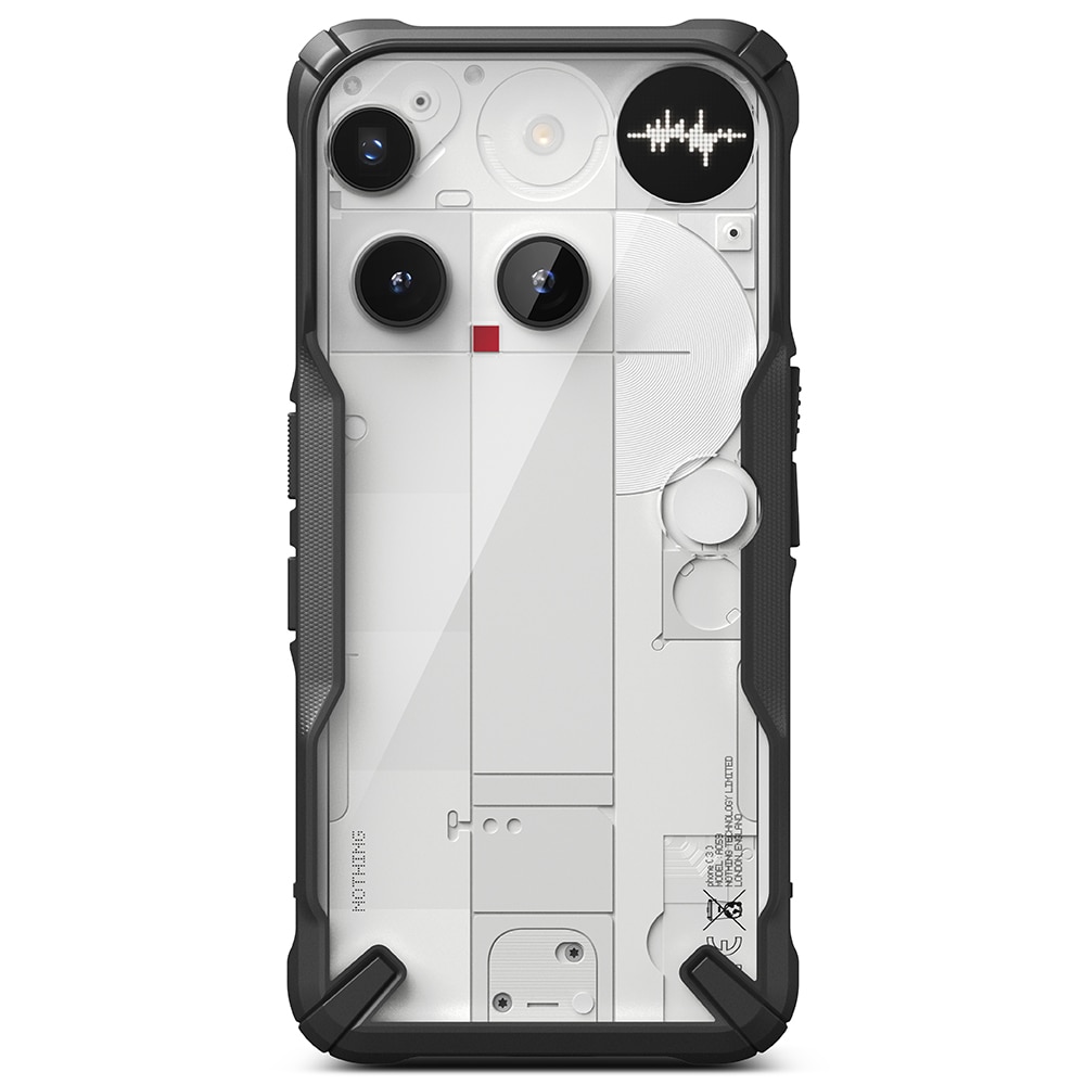 Fusion X Case Nothing Phone 3 Musta