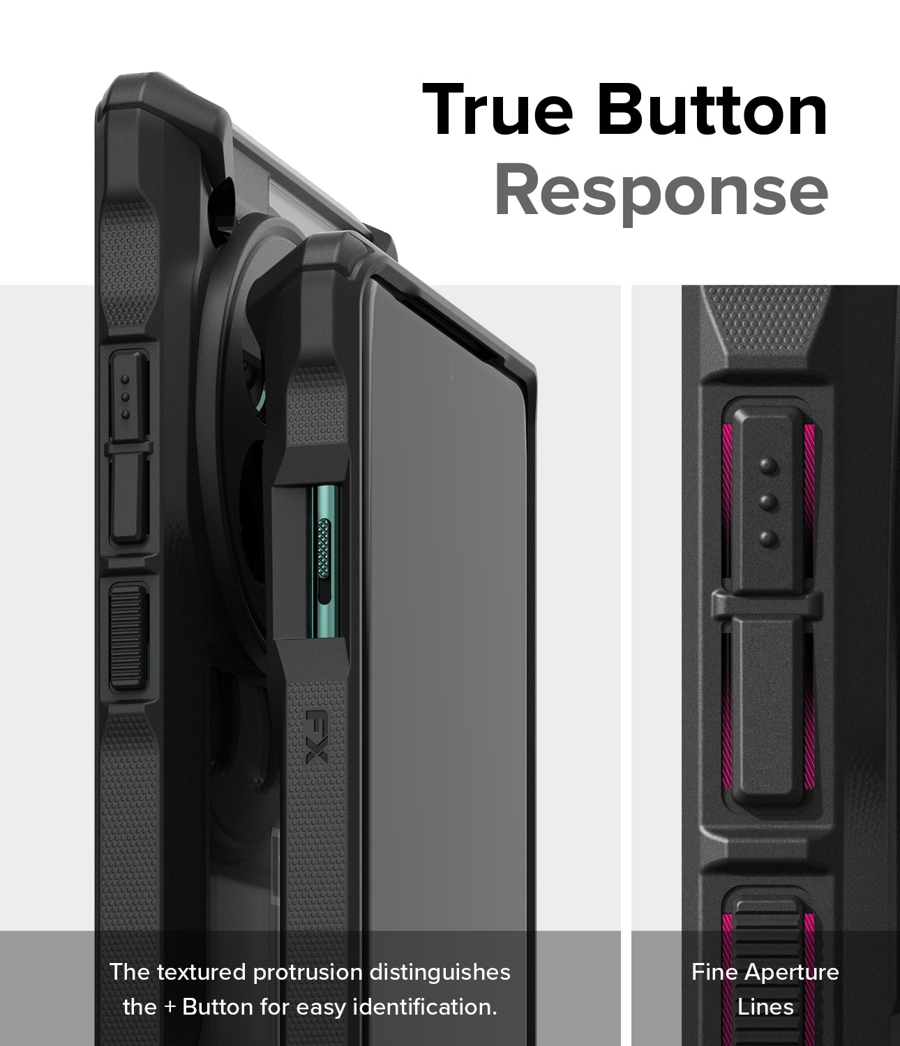 Fusion X Case OnePlus 12 musta