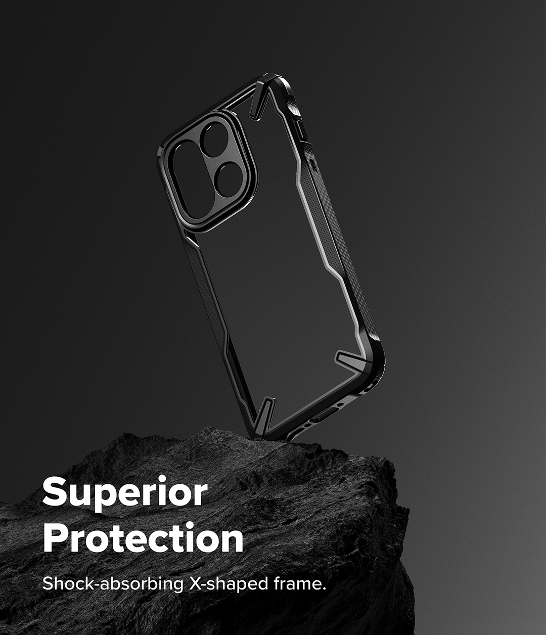 Fusion X Case  OnePlus 15 Musta