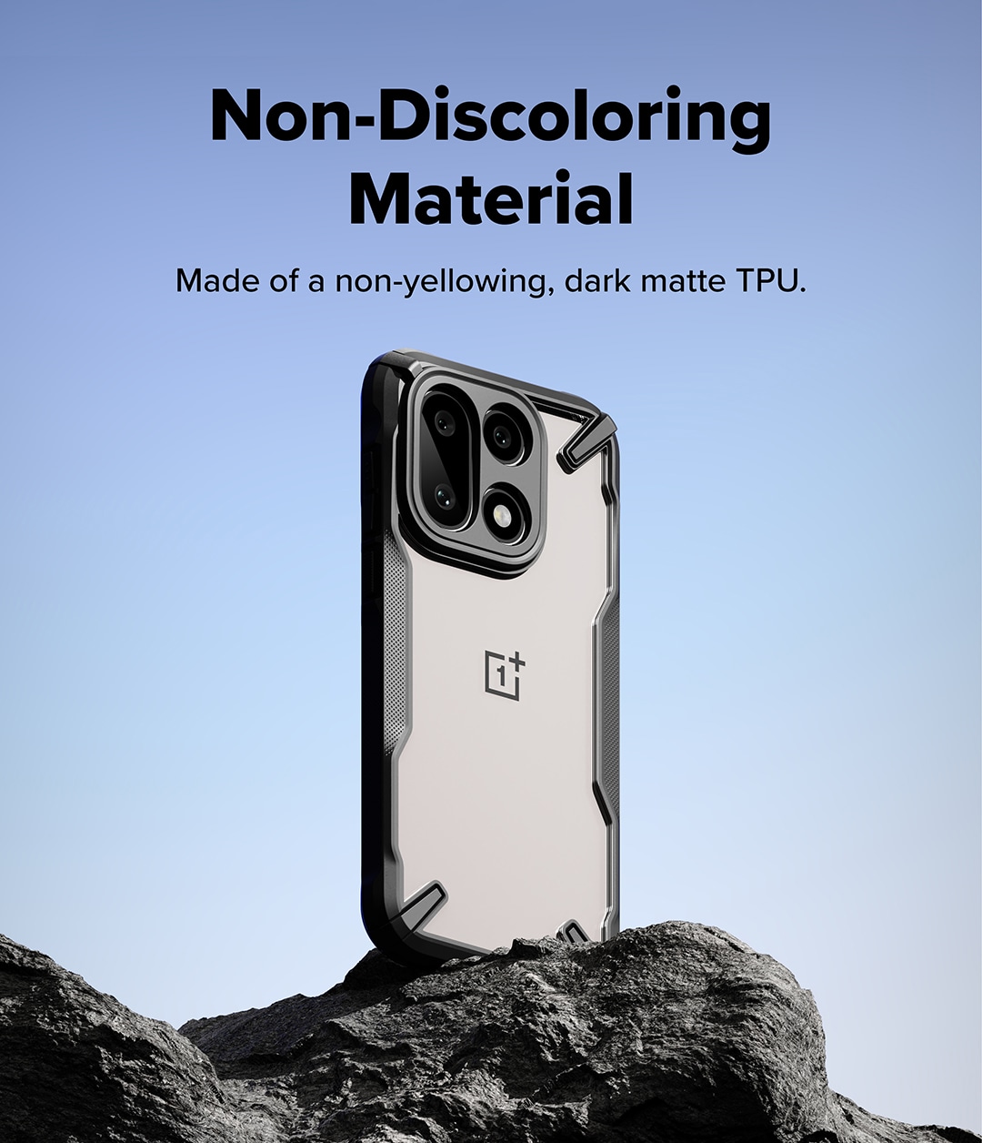 Fusion X Case  OnePlus 15 Musta