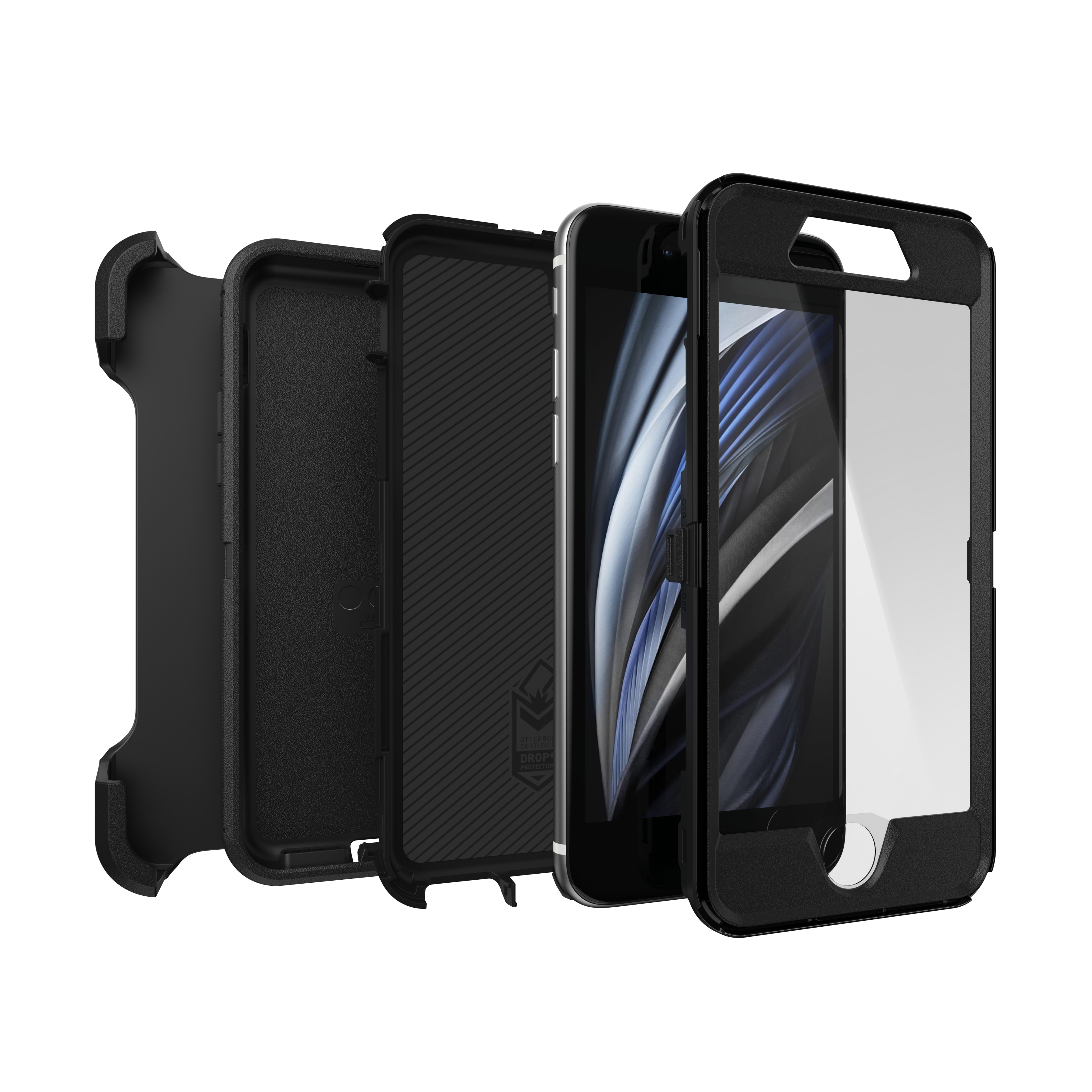Defender Case iPhone SE (2020) Black