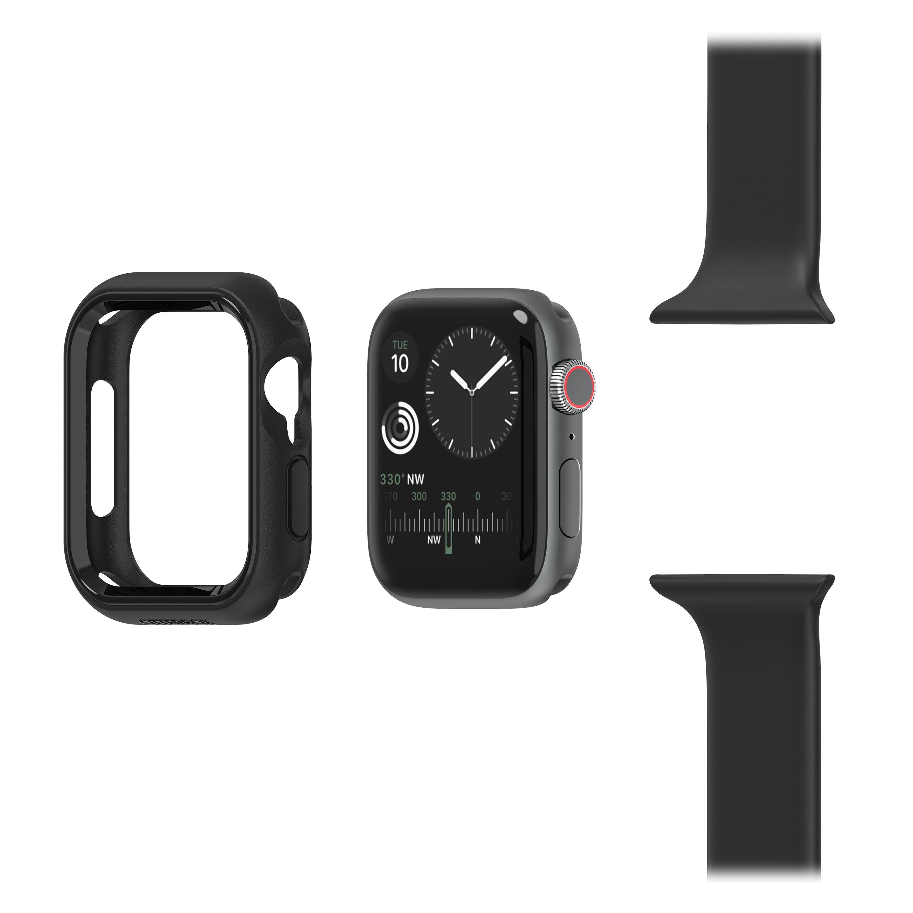 Exo Edge Kuori Apple Watch 44mm musta