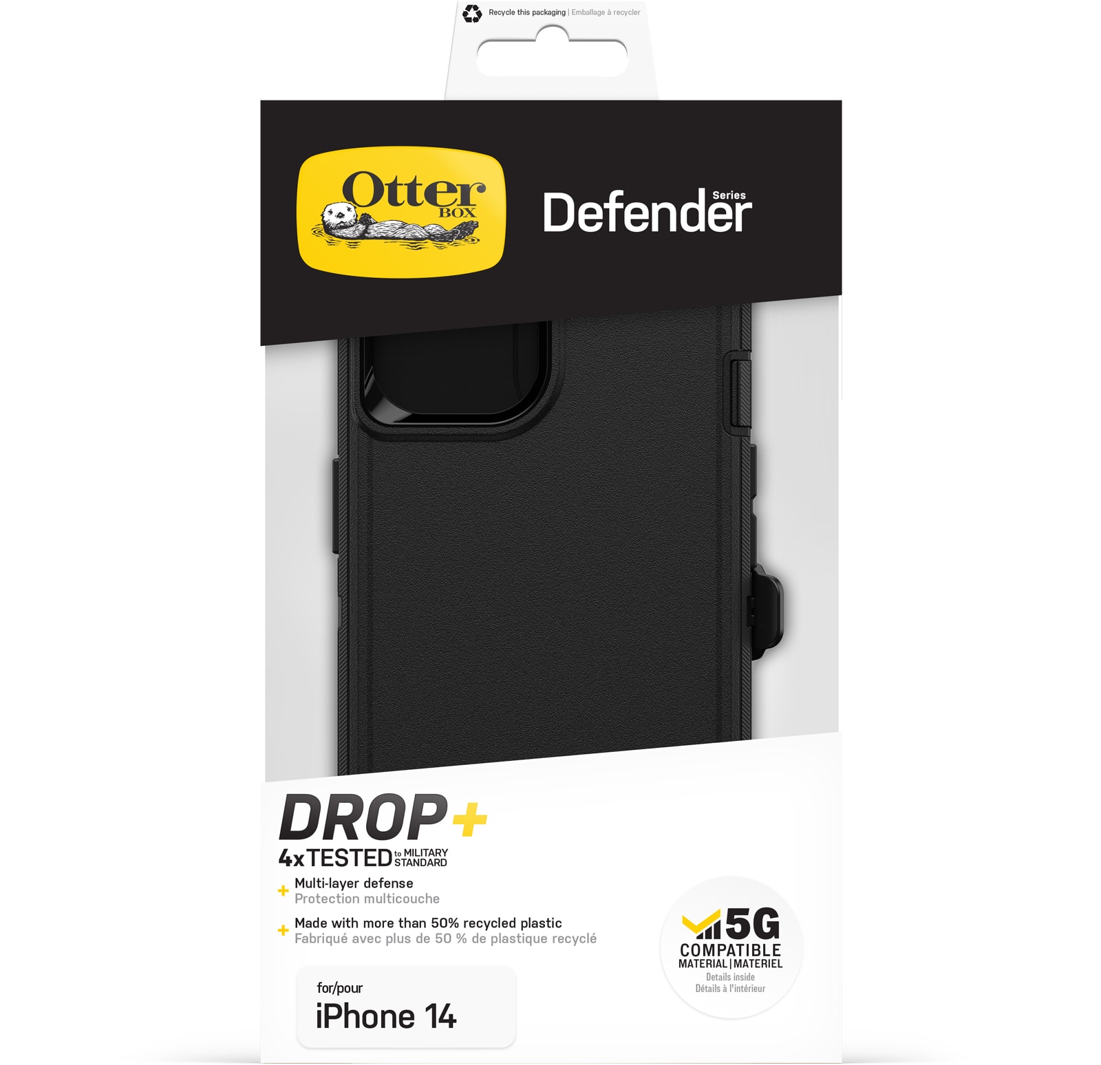 Defender Case iPhone 14 Black