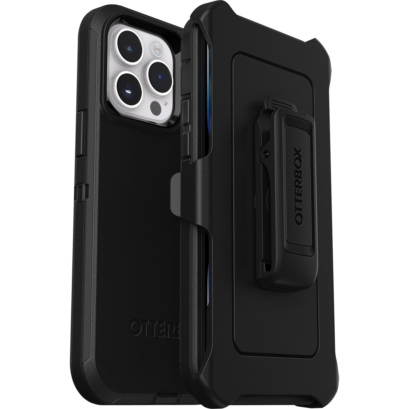 Defender Kuori iPhone 14 Pro Max Musta