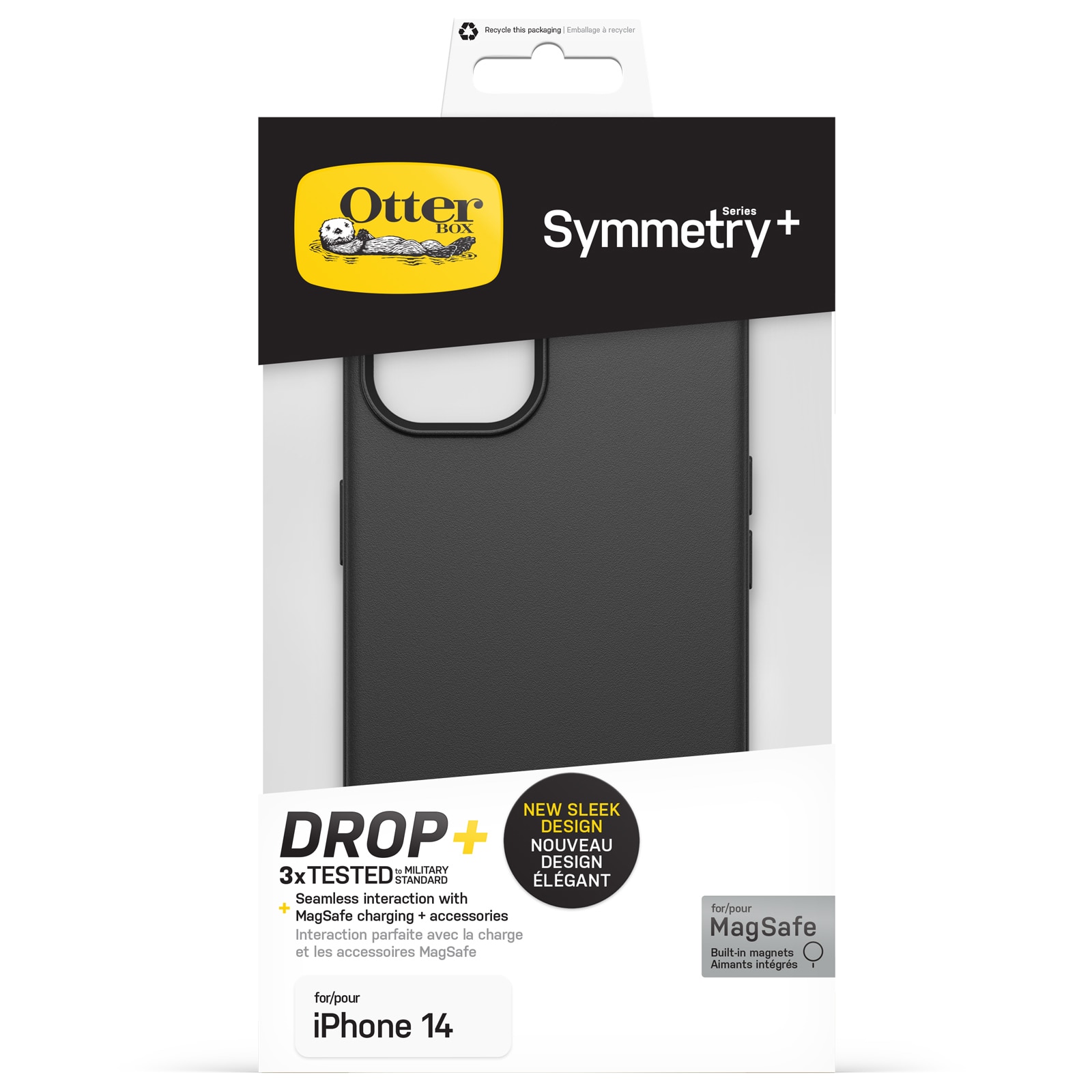 Symmetry Plus MagSafe Kuori iPhone 14 musta