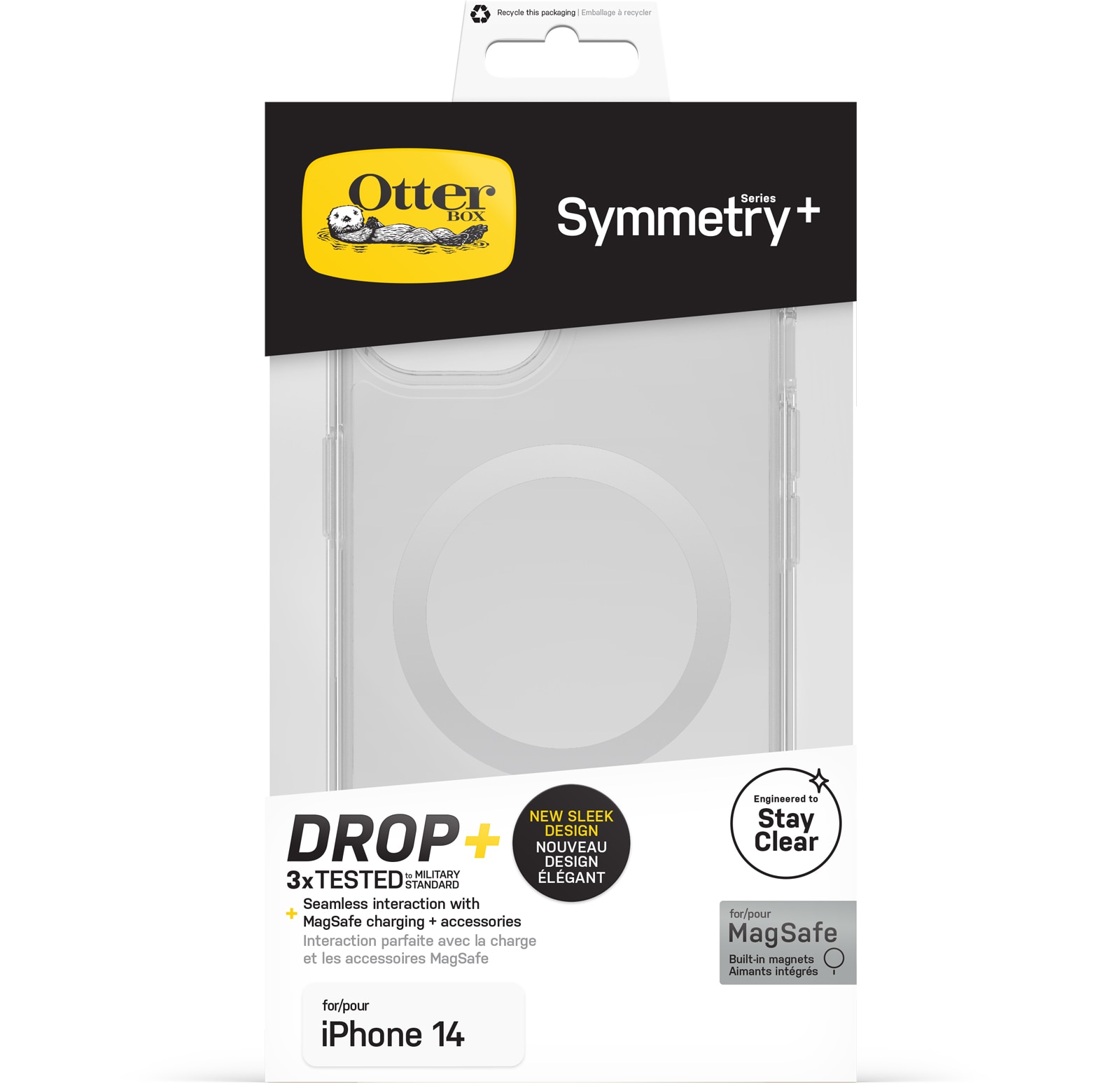 Symmetry Plus MagSafe Kuori iPhone 14 Clear