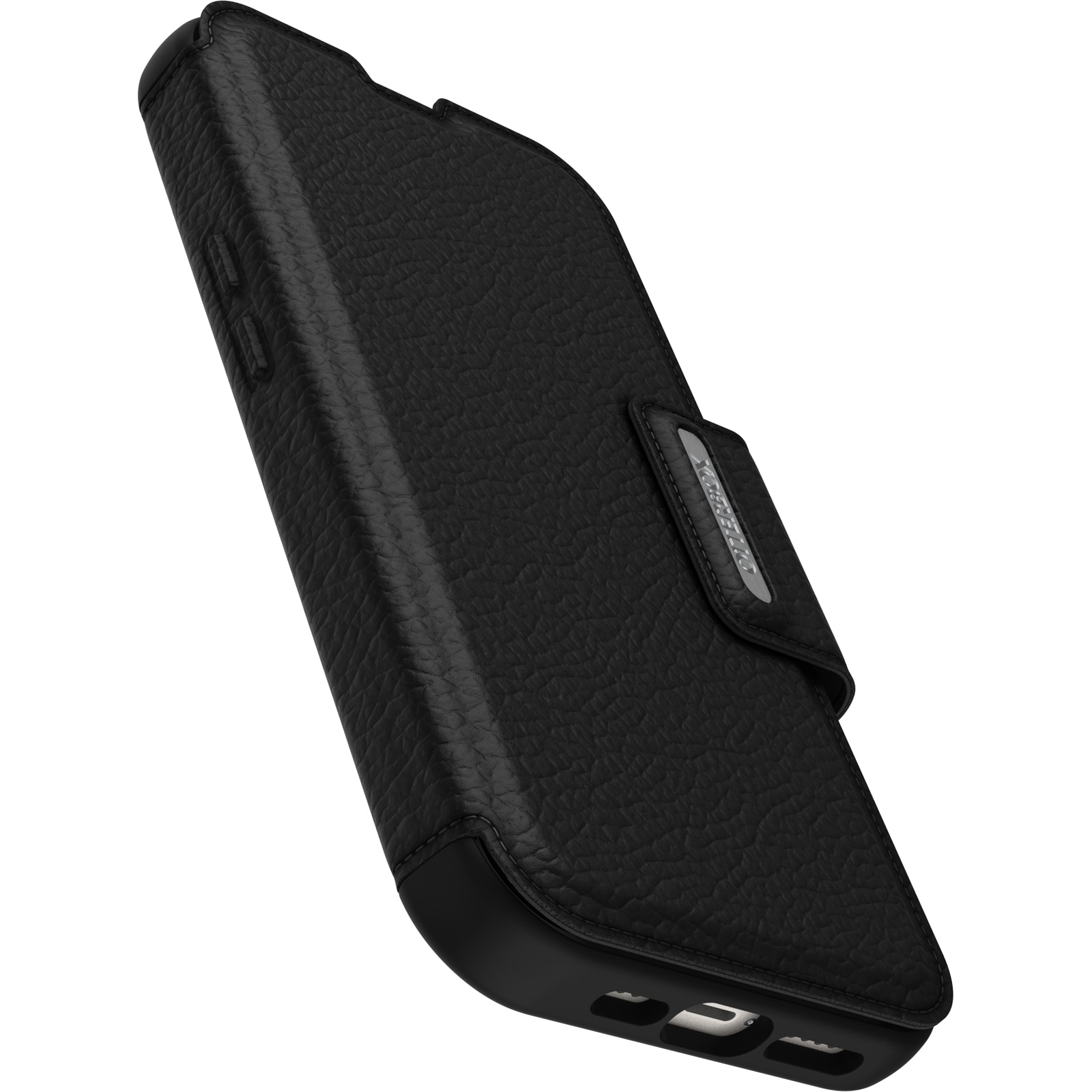 Strada Wallet Case iPhone 14 Black