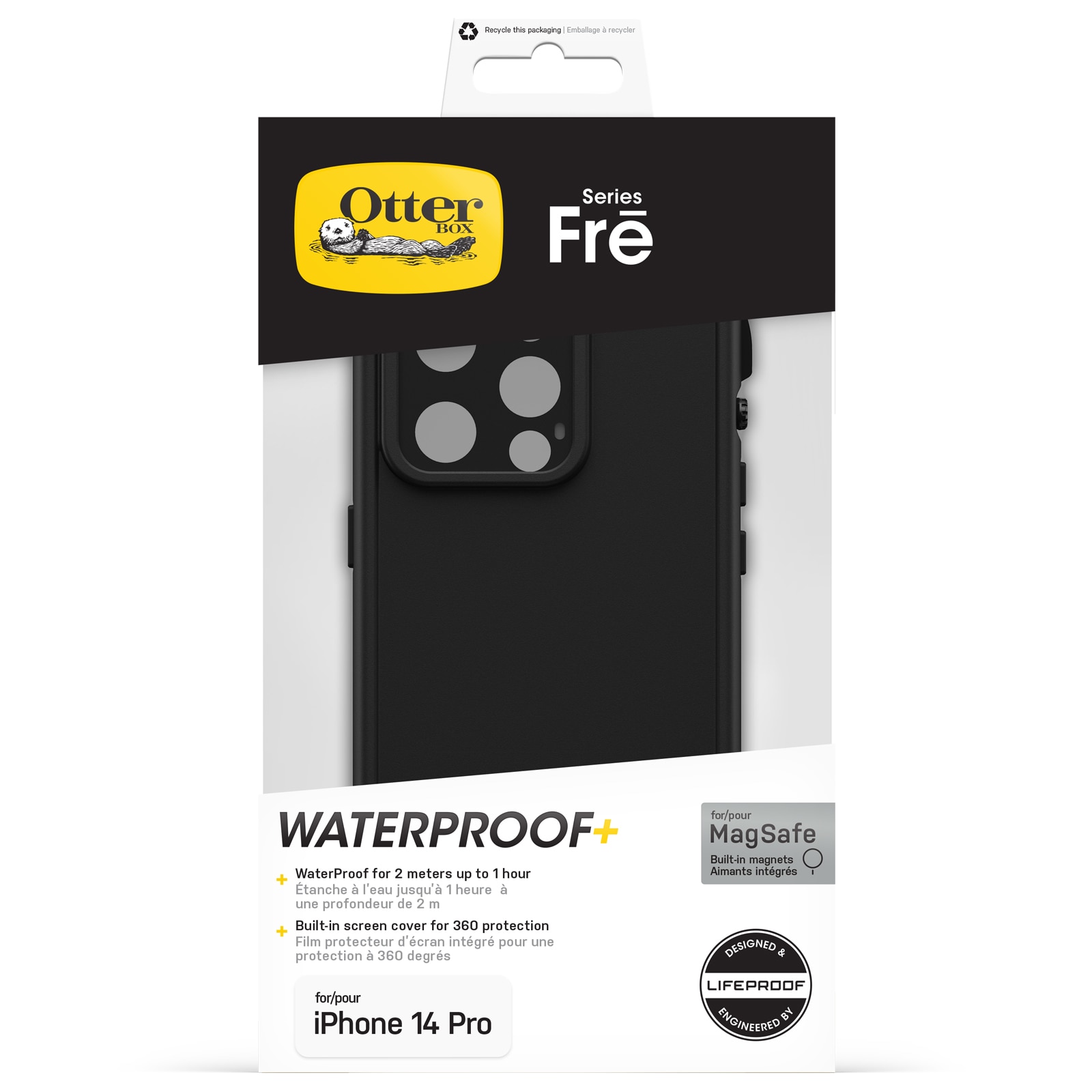 FRE MagSafe Case iPhone 14 Pro Black