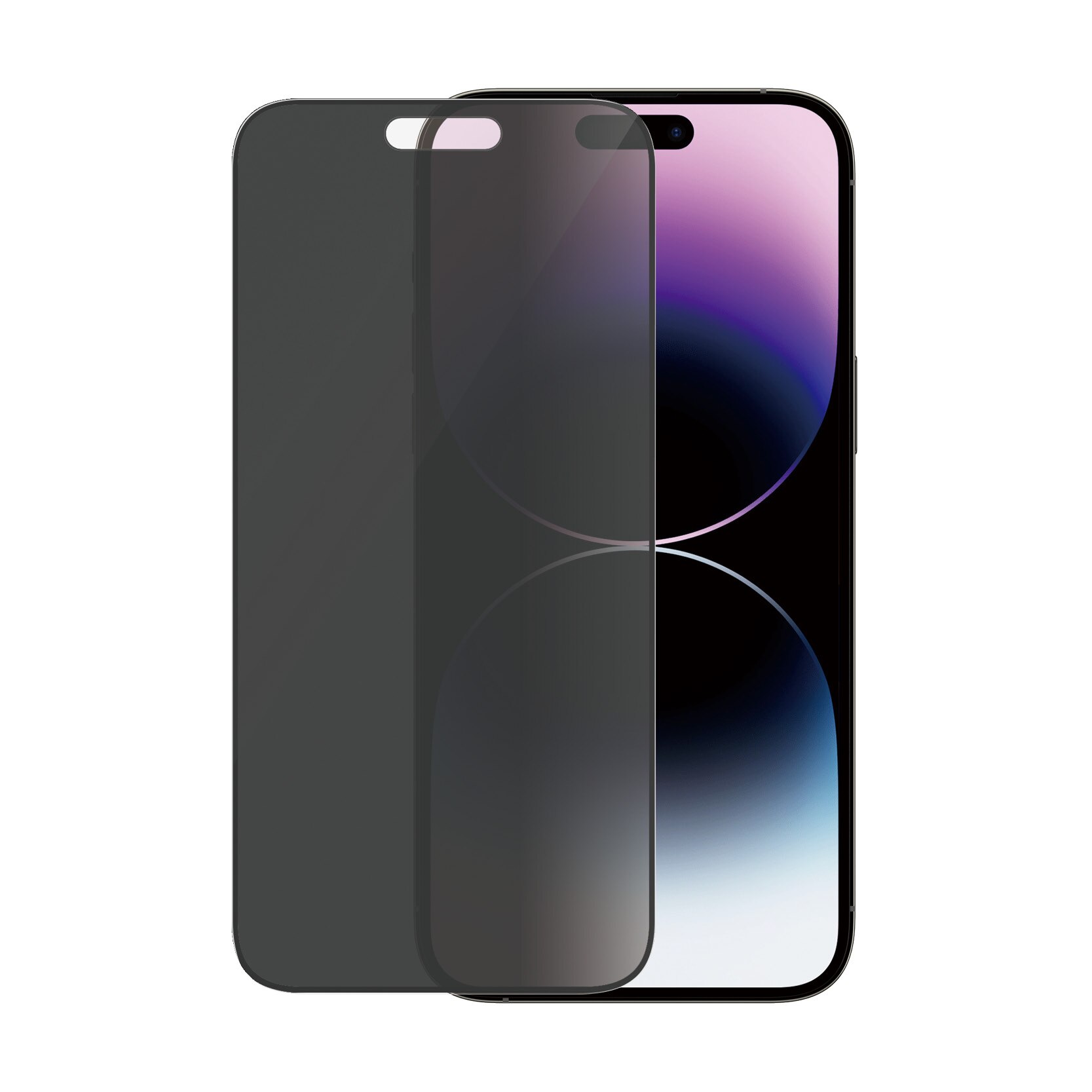 iPhone 15 Pro Privacy Screen Protector (with EasyAligner) Ultra Wide Fit