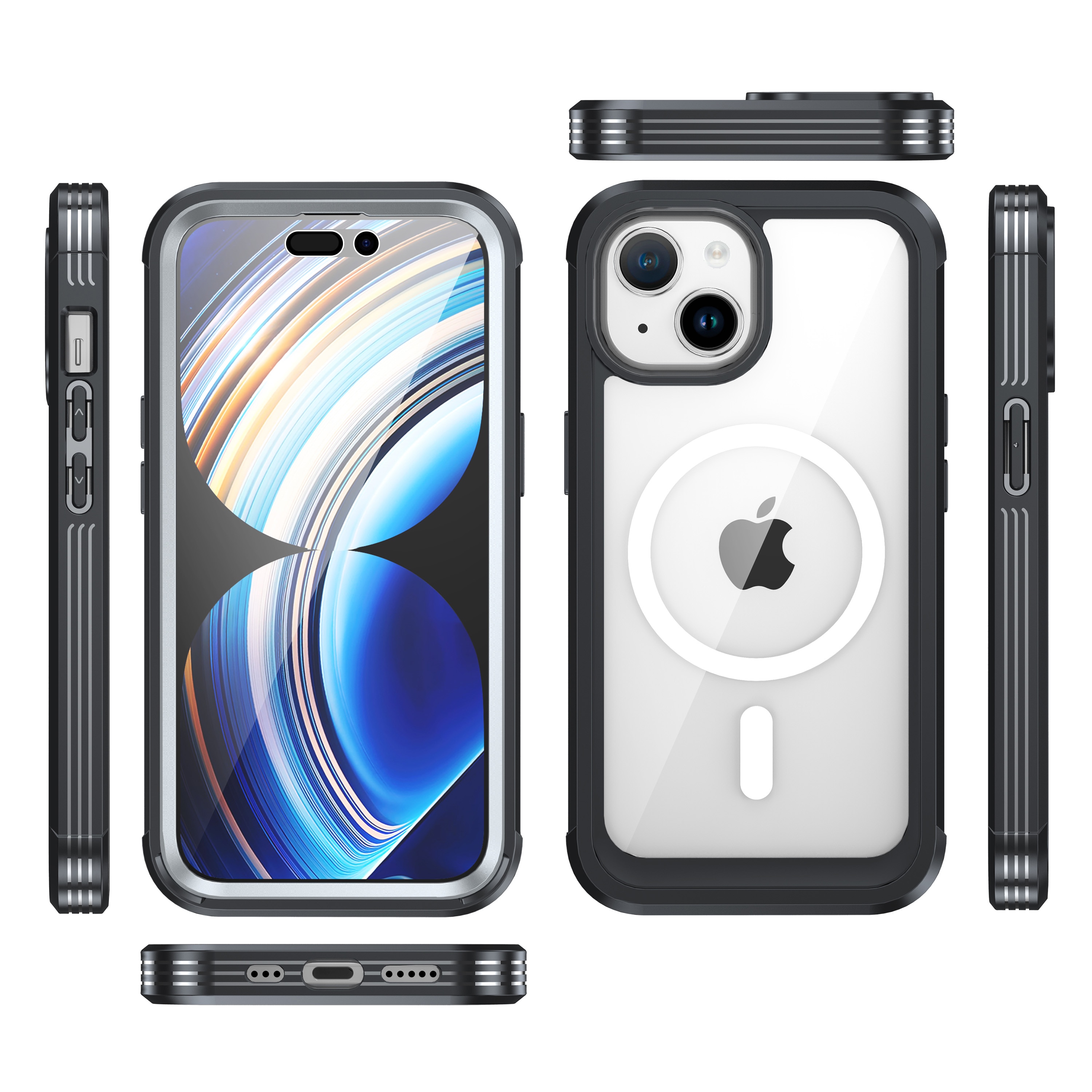 Premium Full Protection Case iPhone 15 Black