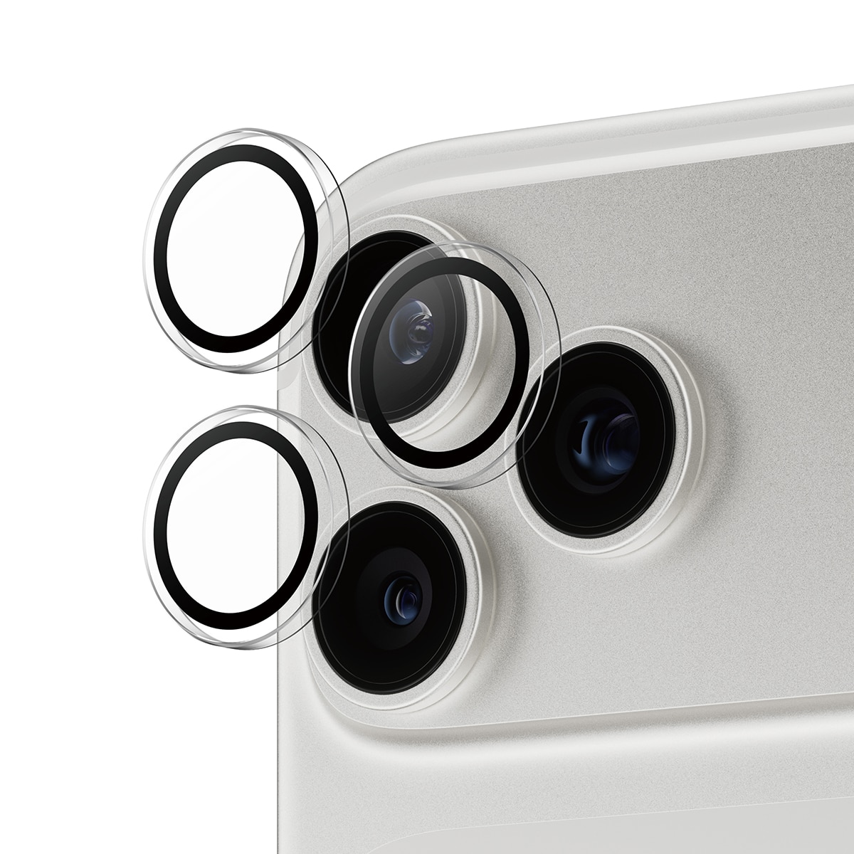 iPhone 17 Pro Hoops Camera Lens Protector Kirkas