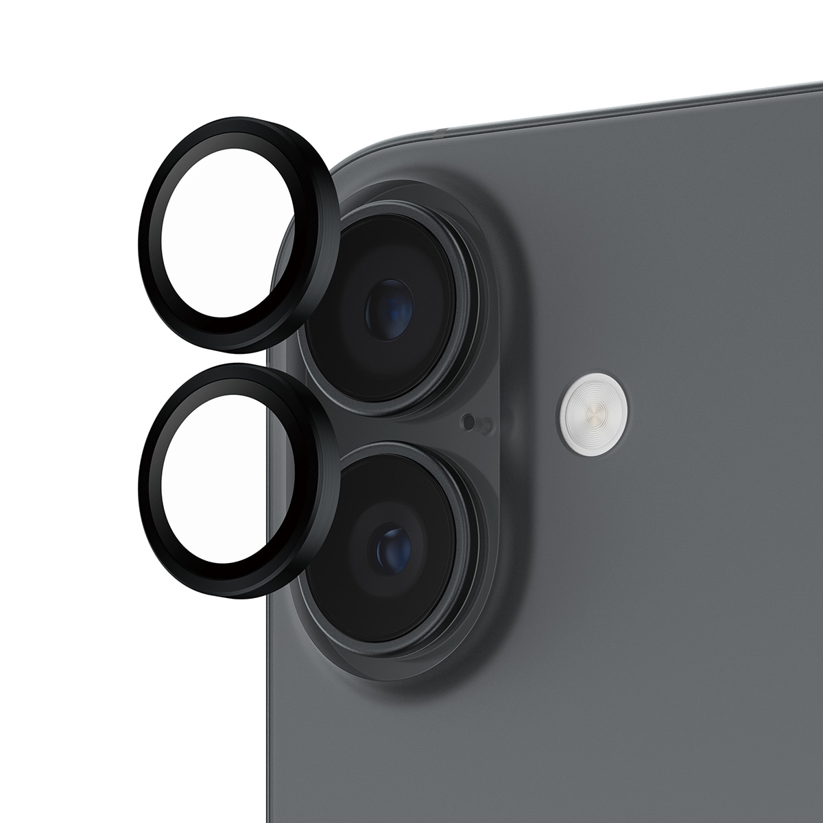 iPhone 17 Hoops Camera Lens Protector Musta