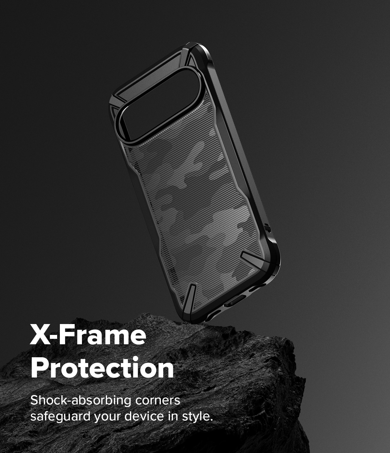Fusion X Case Google Pixel 10 Pro Camo Black