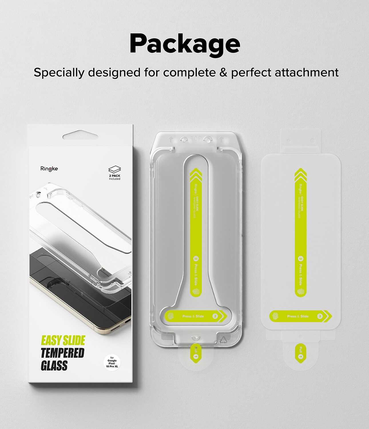 Easy Slide Glass (2-pack) Google Pixel 10 Pro XL
