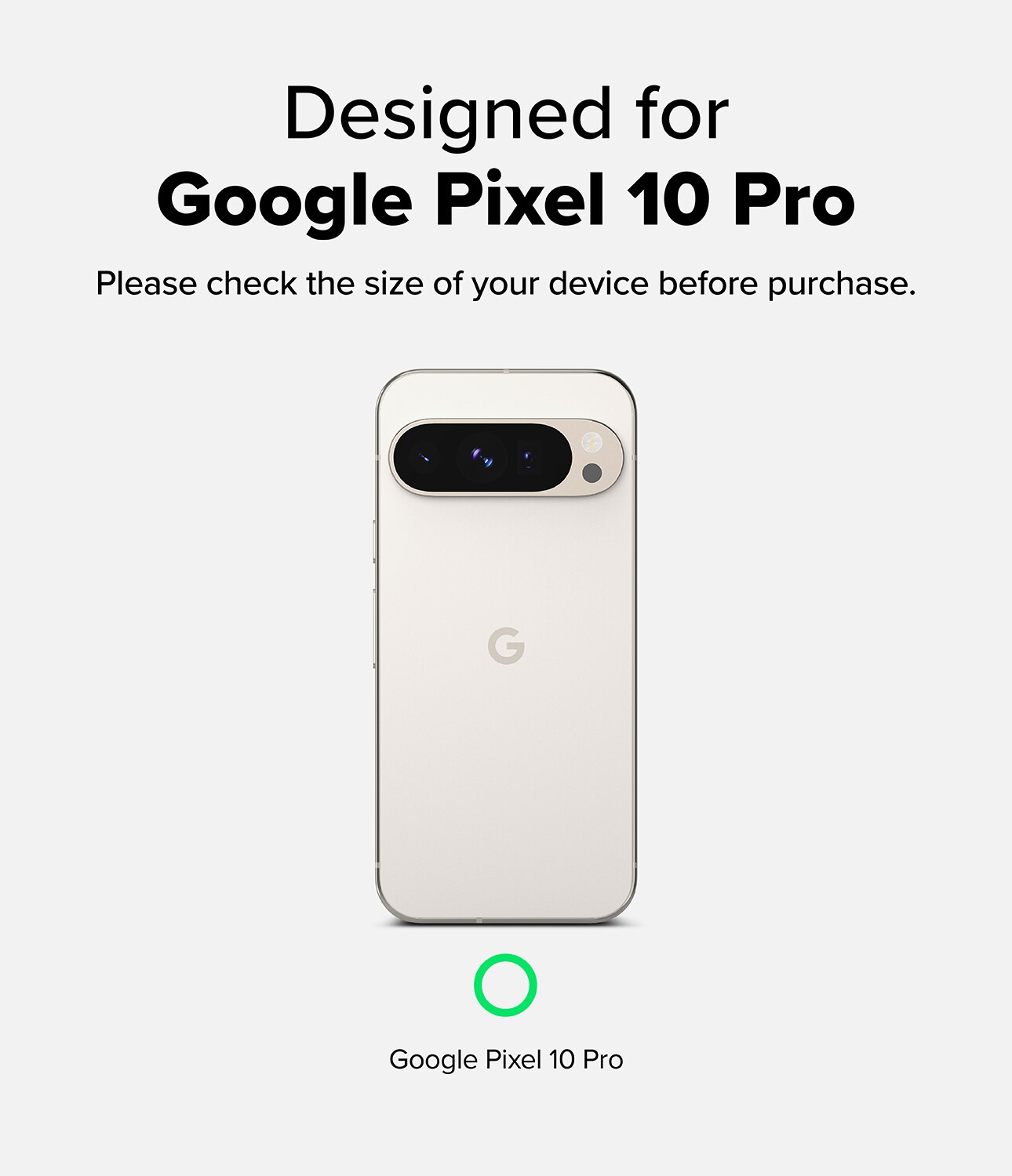Onyx Case Google Pixel 10 Pro Dark Green