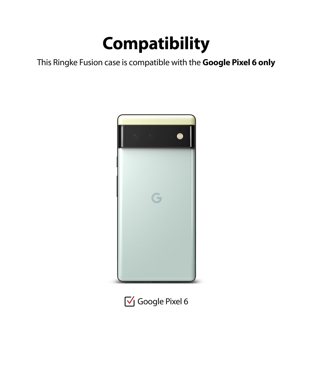 Fusion Case Google Pixel 6 Kirkas