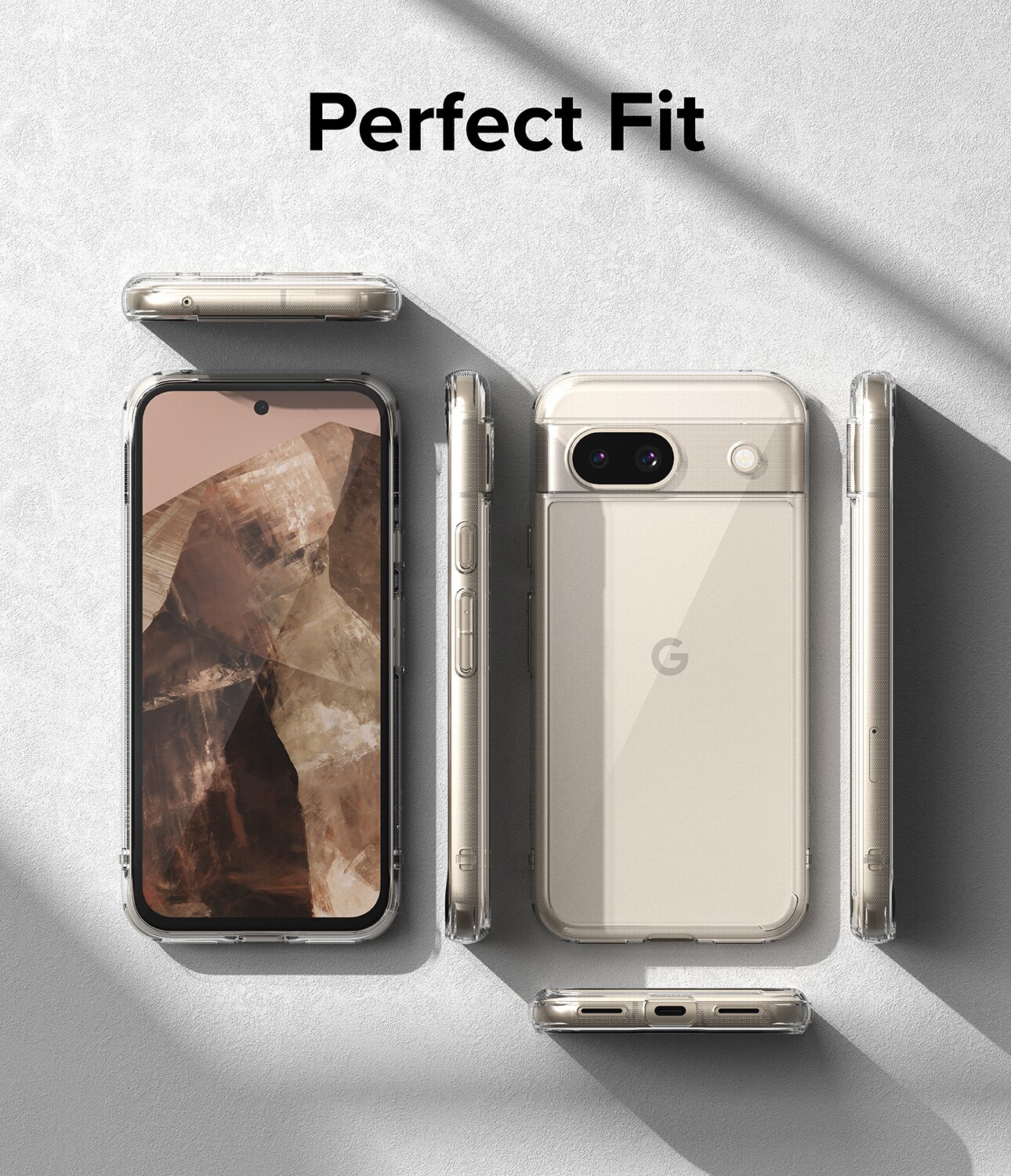 Fusion Case Google Pixel 8a Clear