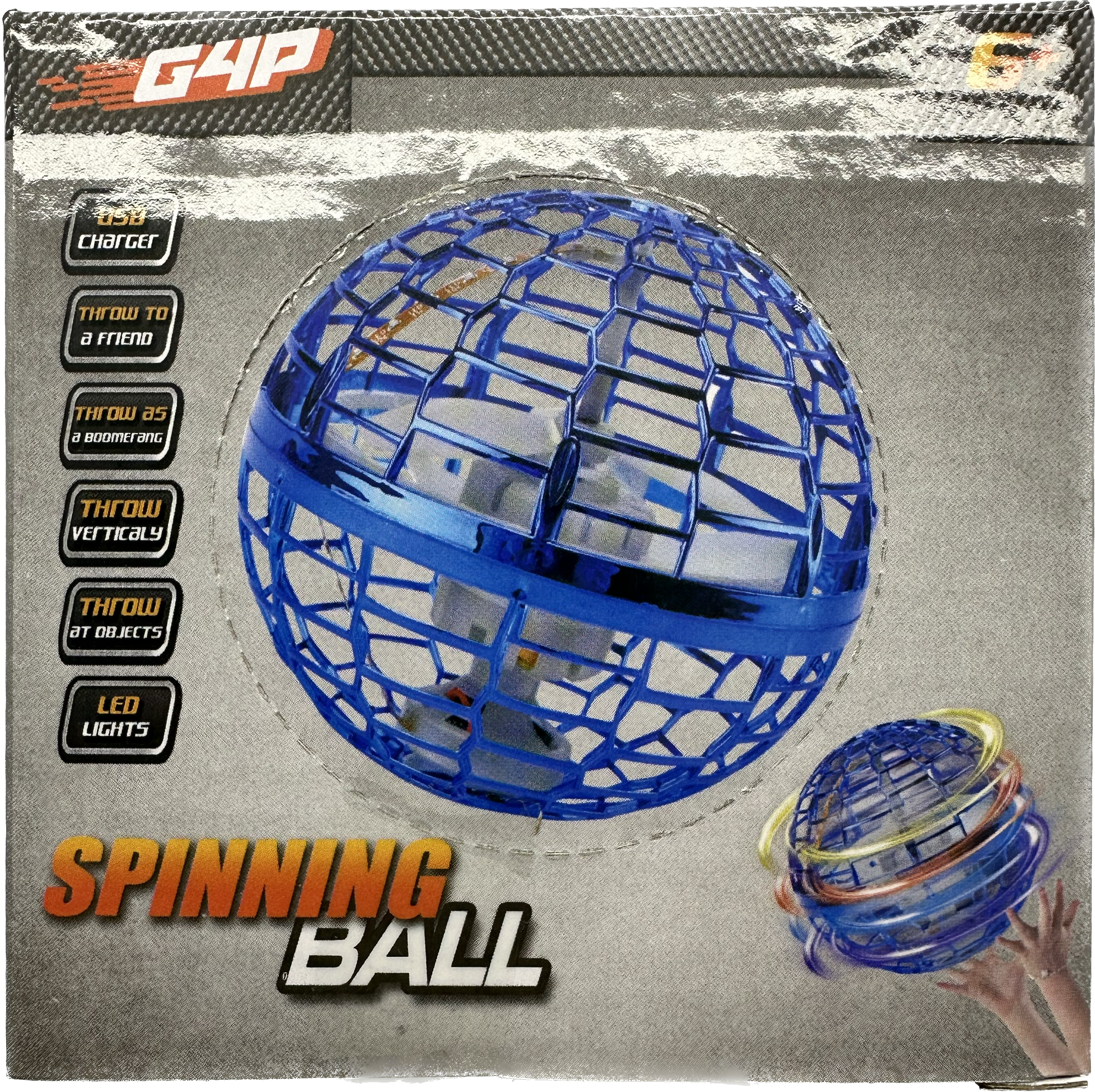 Spinning Ball sininen