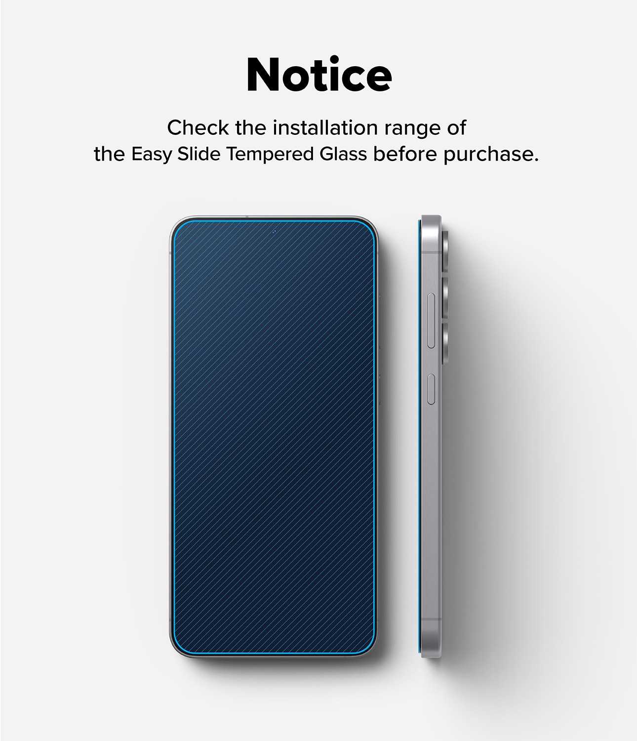 Easy Slide Glass (2-pack) Samsung Galaxy S25 FE