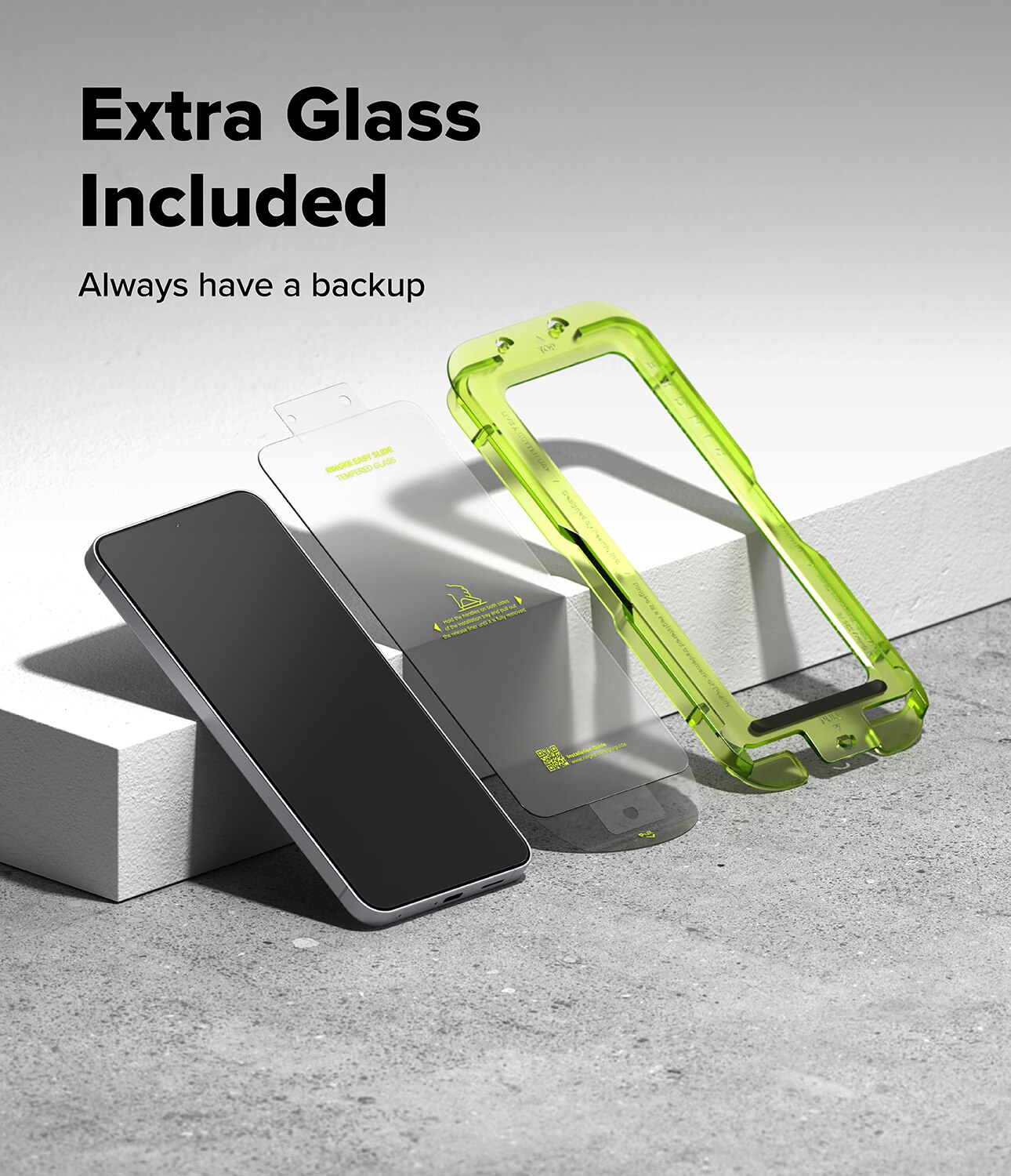 Easy Slide Glass (2-pack) Samsung Galaxy S25 FE