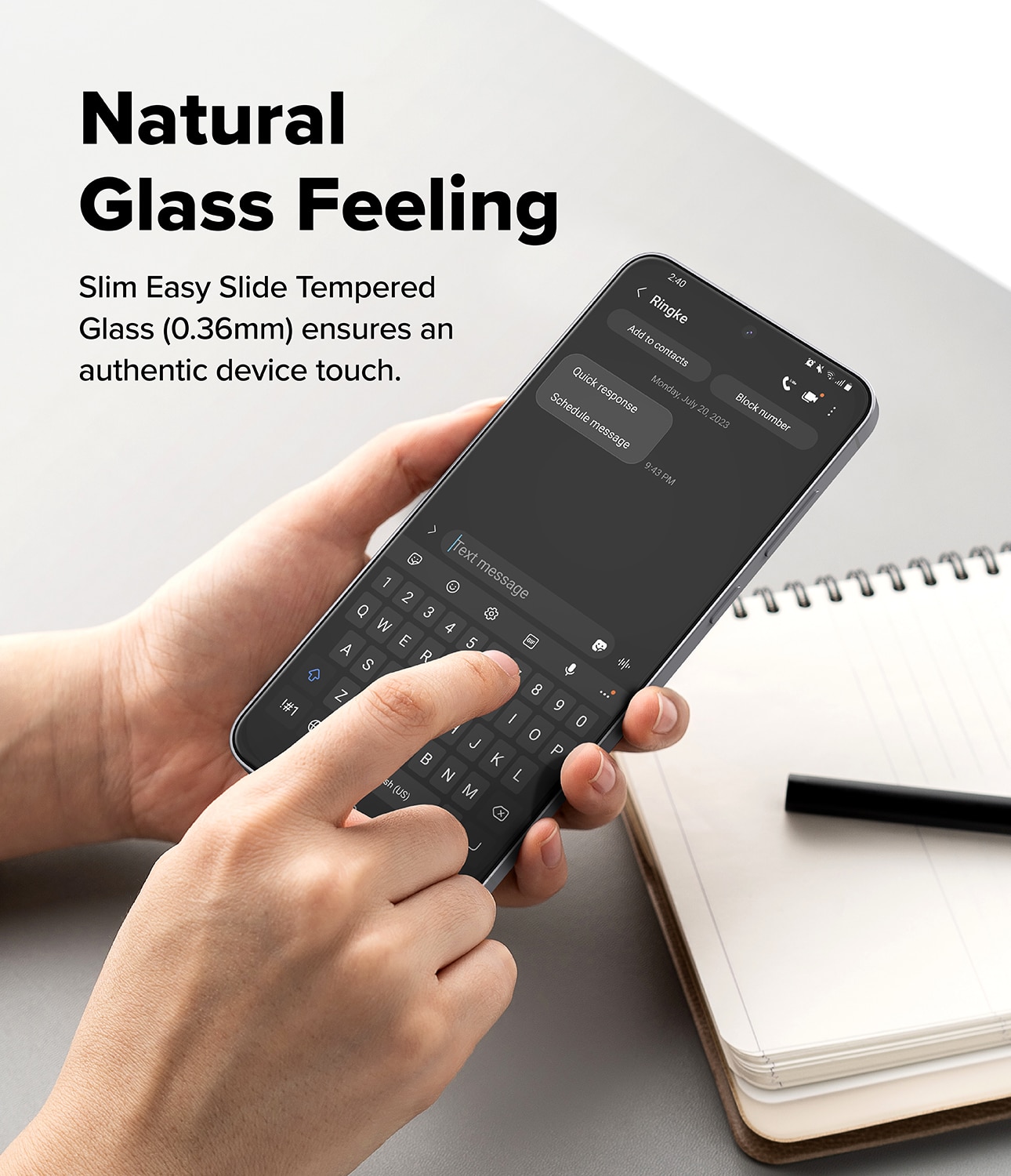 Easy Slide Glass (2-pack) Samsung Galaxy S25 FE