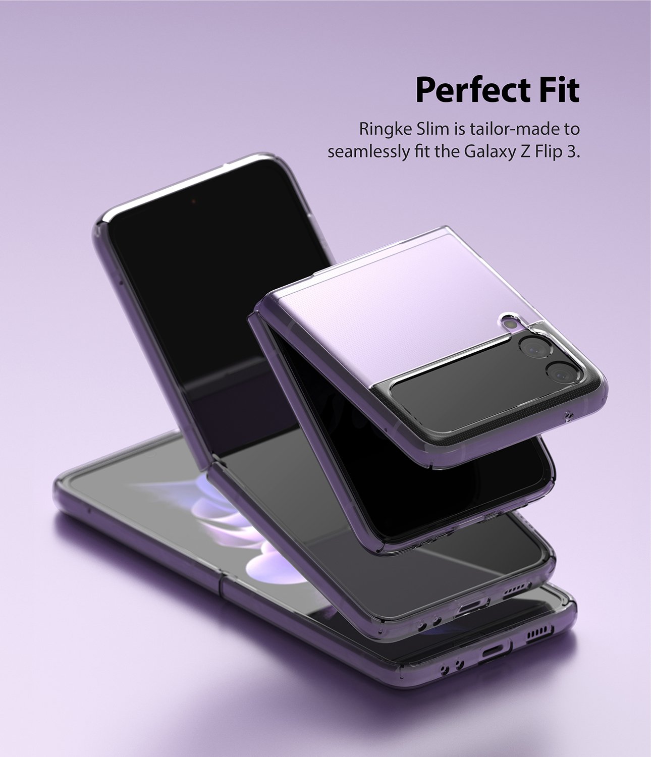 Slim Case Galaxy Z Flip 3 Matte Clear