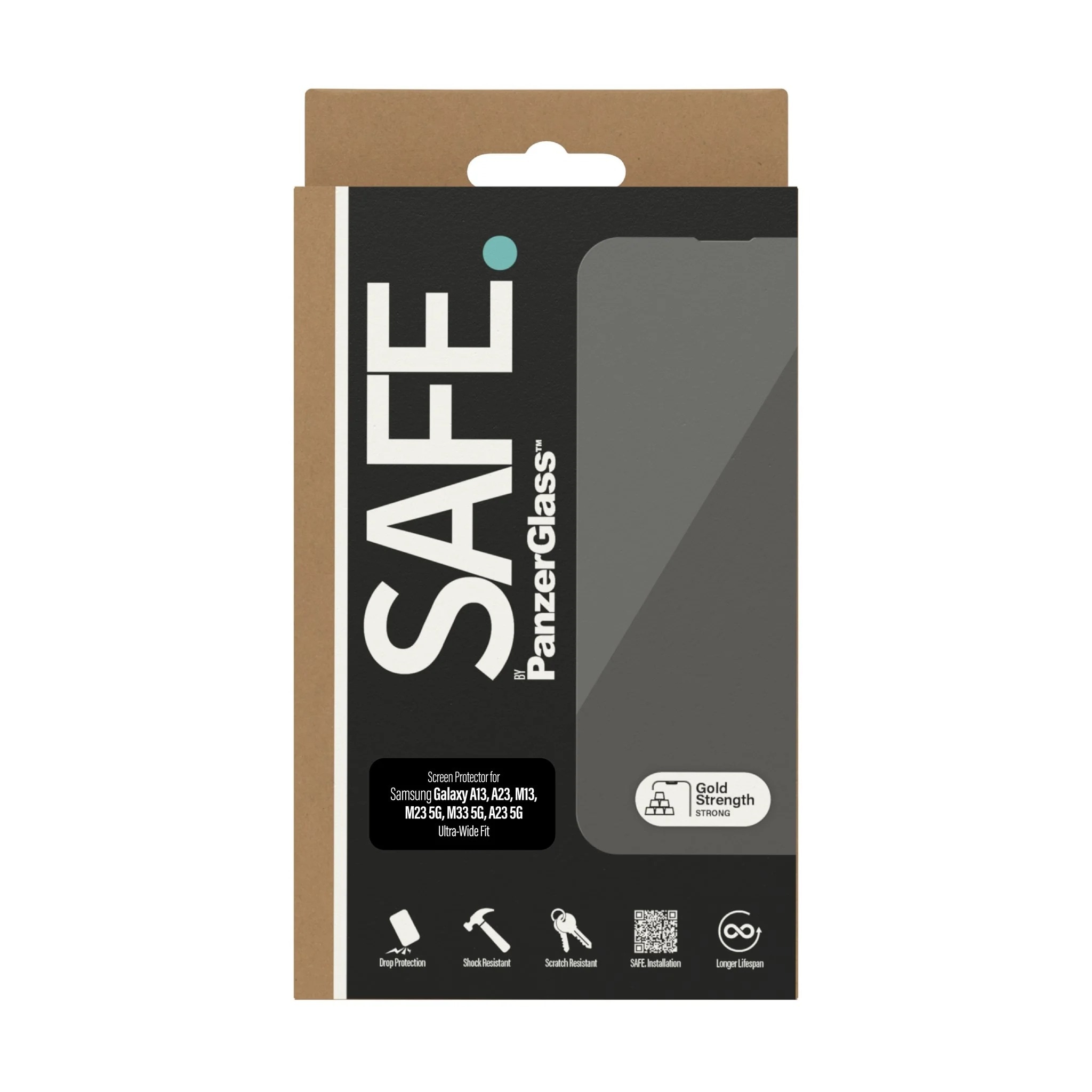 Galaxy A13/A23/A04s Screen Protector Ultra Wide Fit