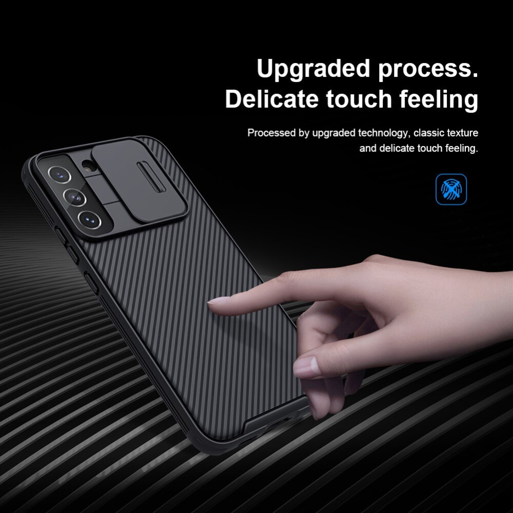 CamShield Kuori Samsung Galaxy S22 Plus Musta
