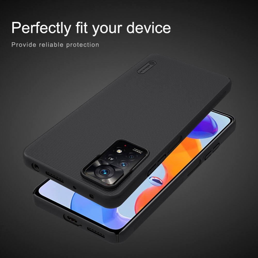 Super Frosted Shield Xiaomi Redmi Note 11 Pro musta