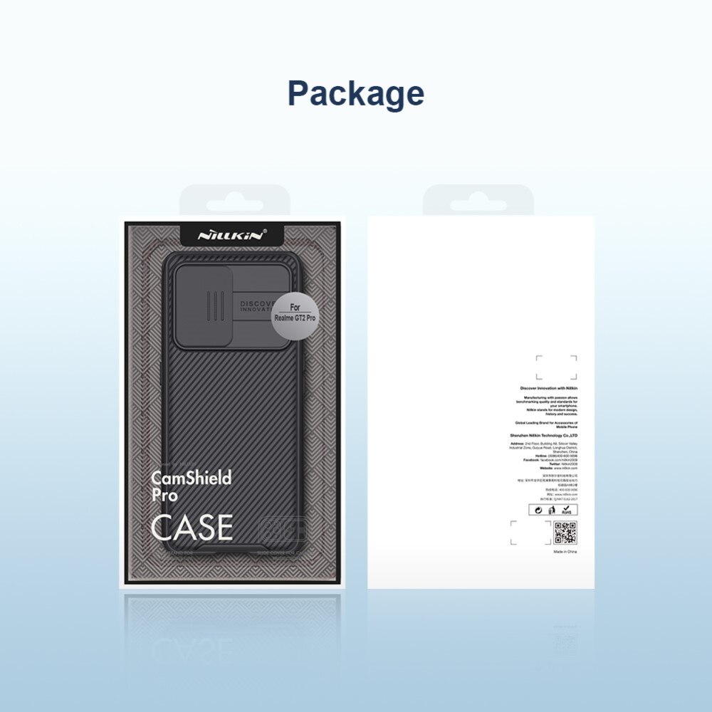 CamShield Kuori Realme GT 2 Pro Musta