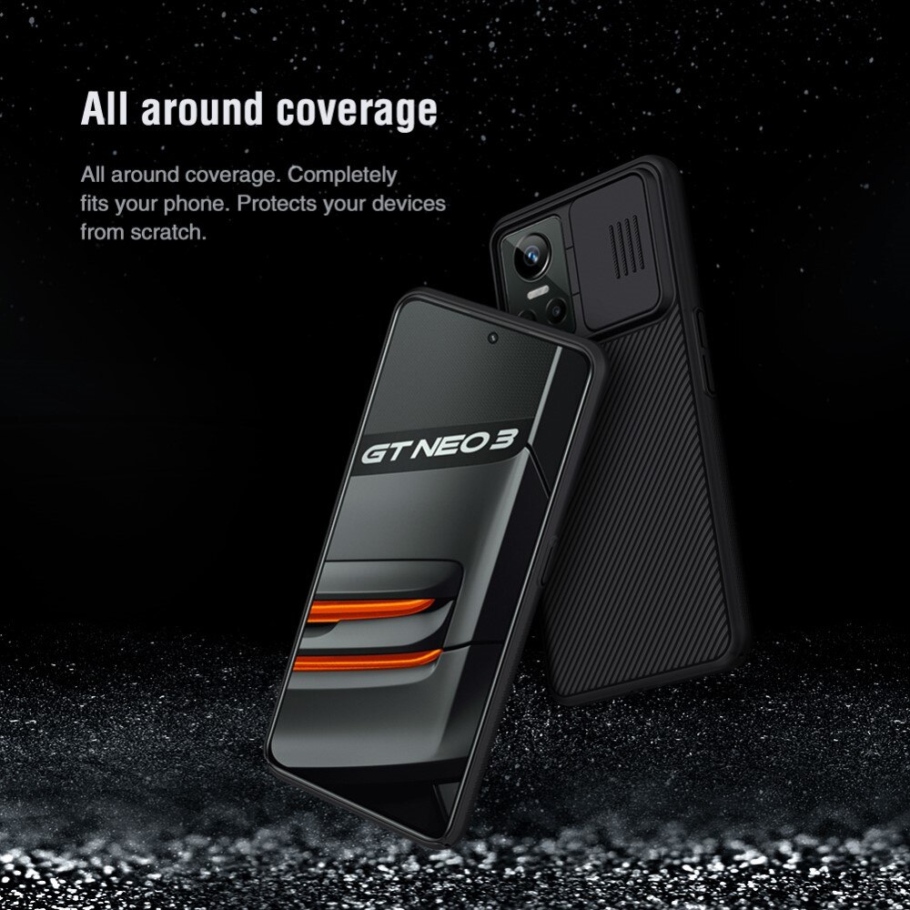 CamShield Kuori Realme GT Neo 3 Musta