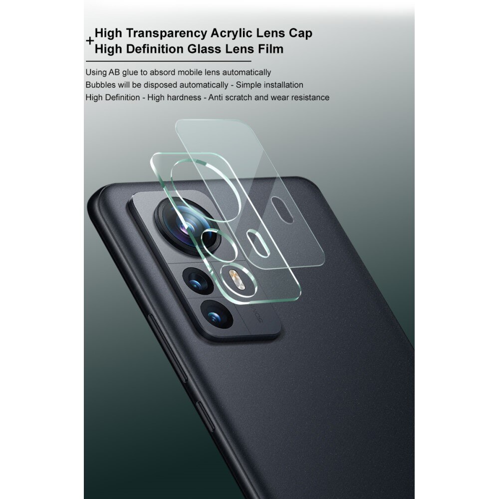 Panssarilasi Kameran Linssinsuoja Xiaomi 12 Pro Kirkas