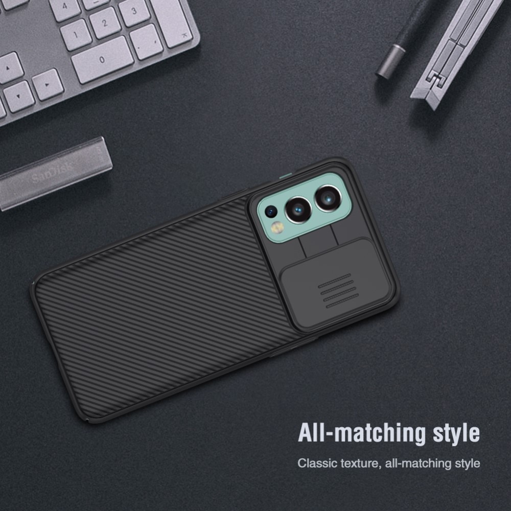 CamShield Kuori  OnePlus Nord 2 5G Musta