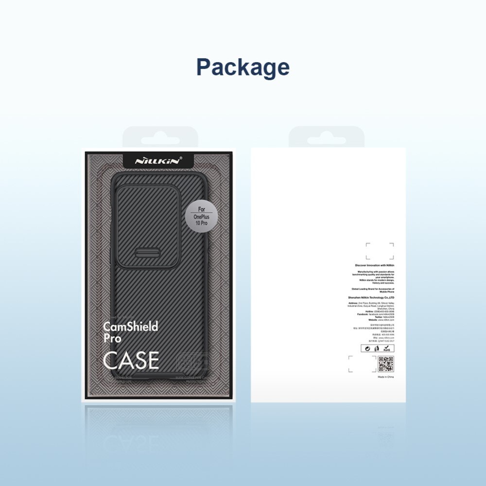 CamShield Kuori  OnePlus 10 Pro Musta