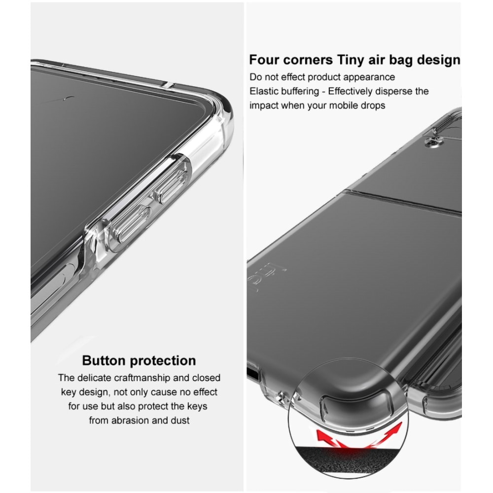 TPU Case Samsung Galaxy Z Flip 4 Crystal Clear